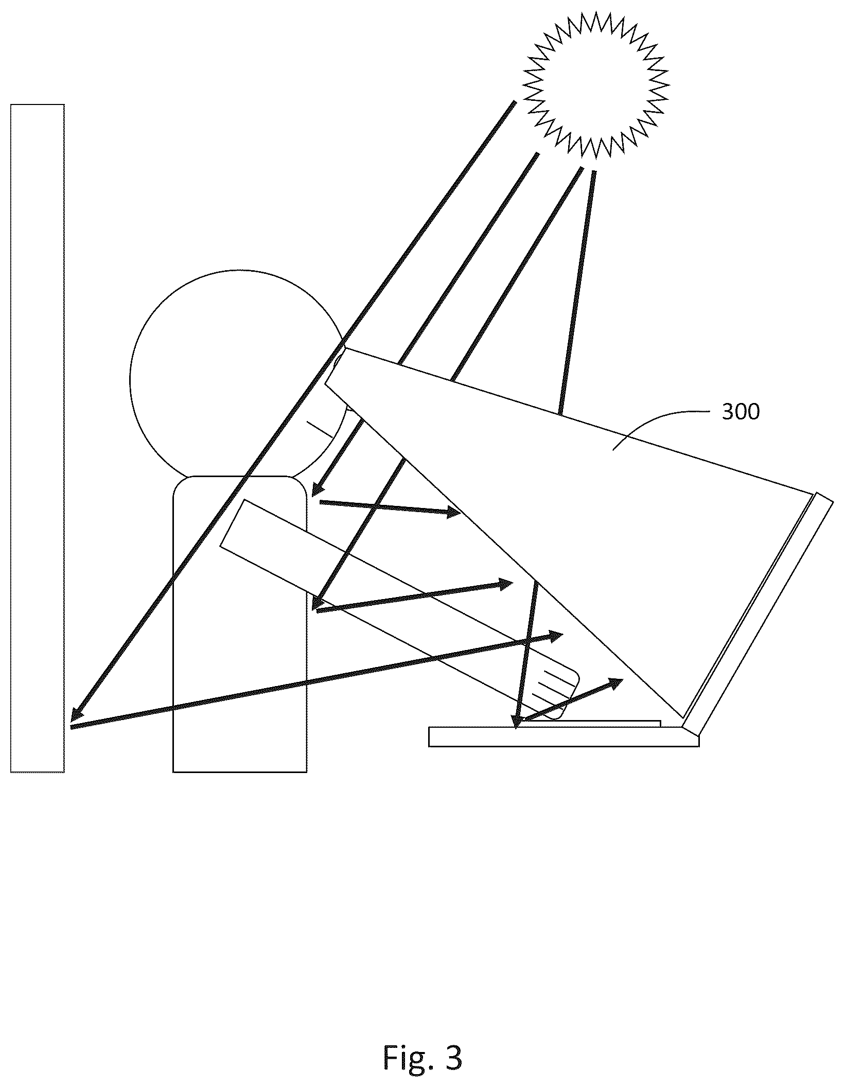 Patent US12099213 Figure 3 – Device to reduce ambient light reflection