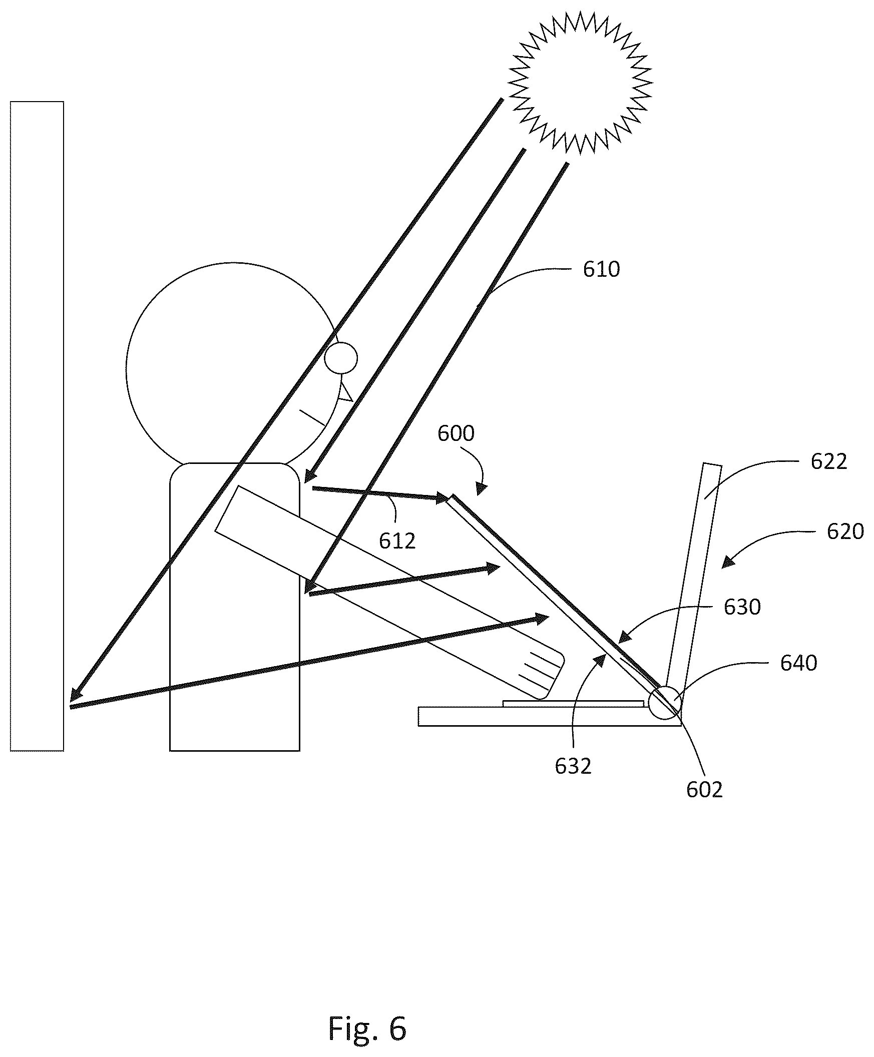 Patent US12099213 Figure 6 – Device to reduce ambient light reflection
