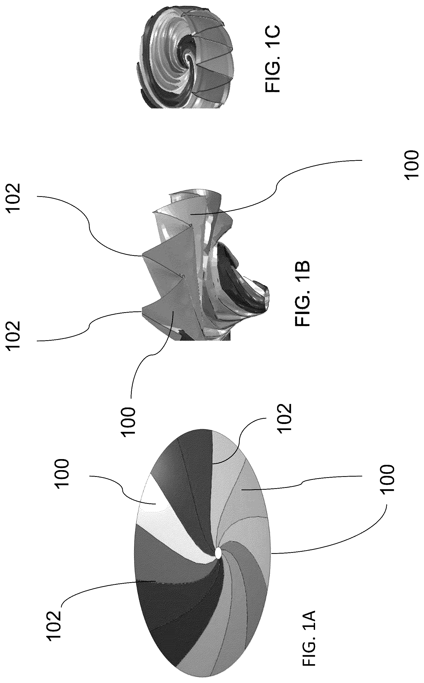 Patent US12099219 Figure 1 – Wrinkle free foldable reflectors made with composite materials