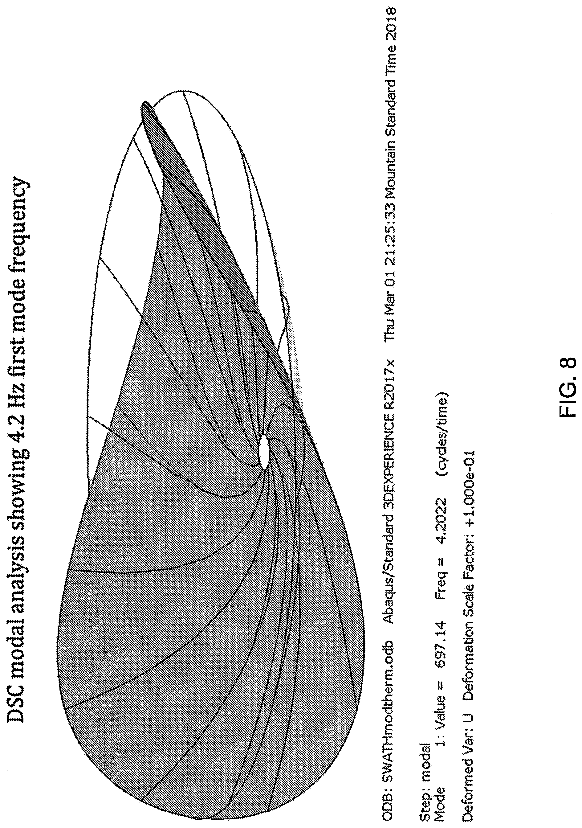 Patent US12099219 Figure 8 – Wrinkle free foldable reflectors made with composite materials