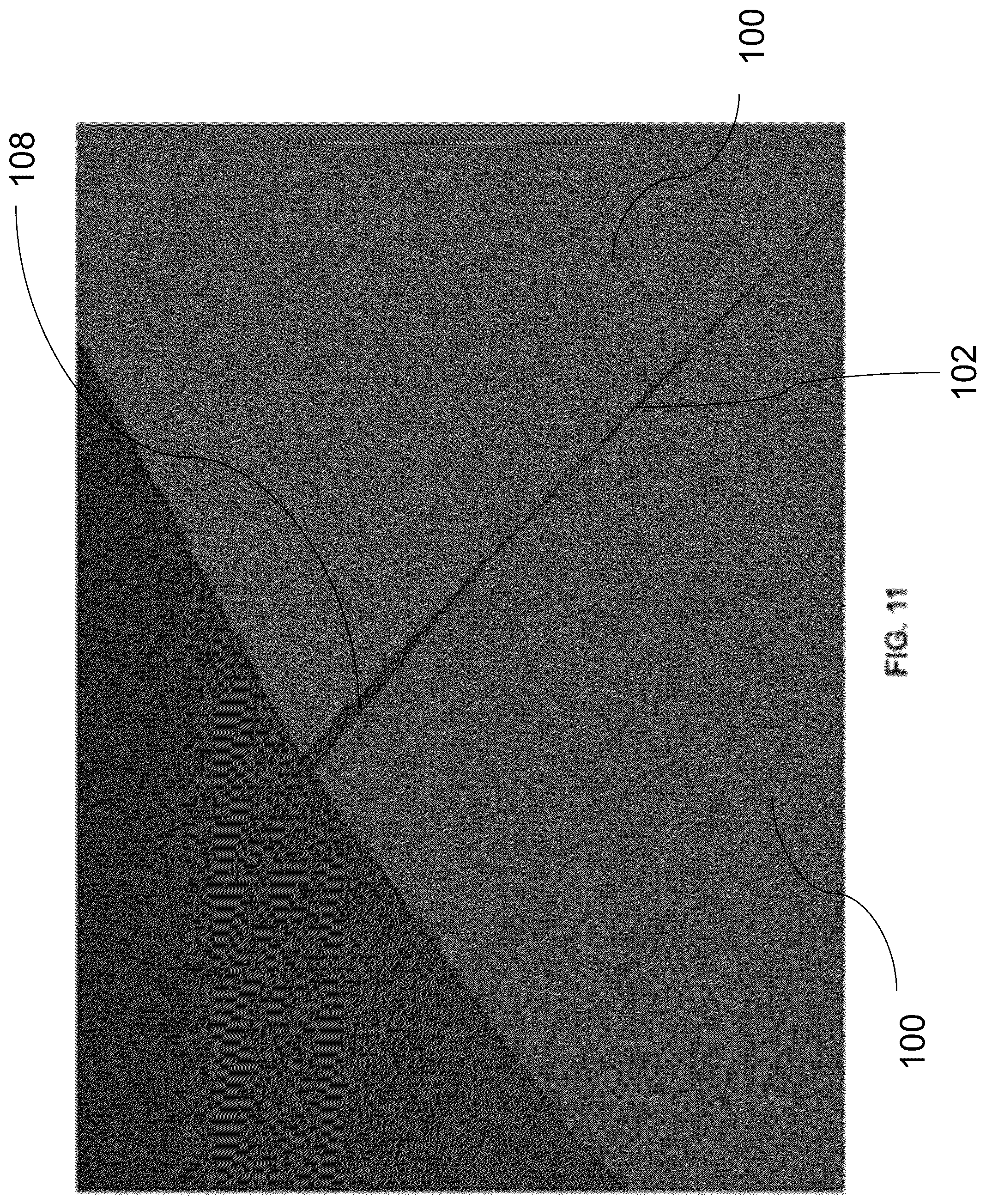 Patent US12099219 Figure 11 – Wrinkle free foldable reflectors made with composite materials