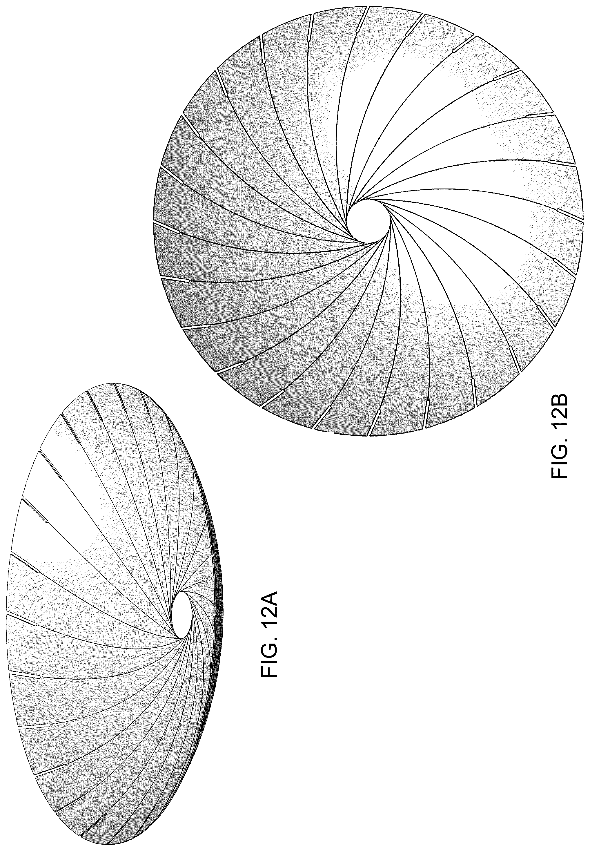 Patent US12099219 Figure 12 – Wrinkle free foldable reflectors made with composite materials