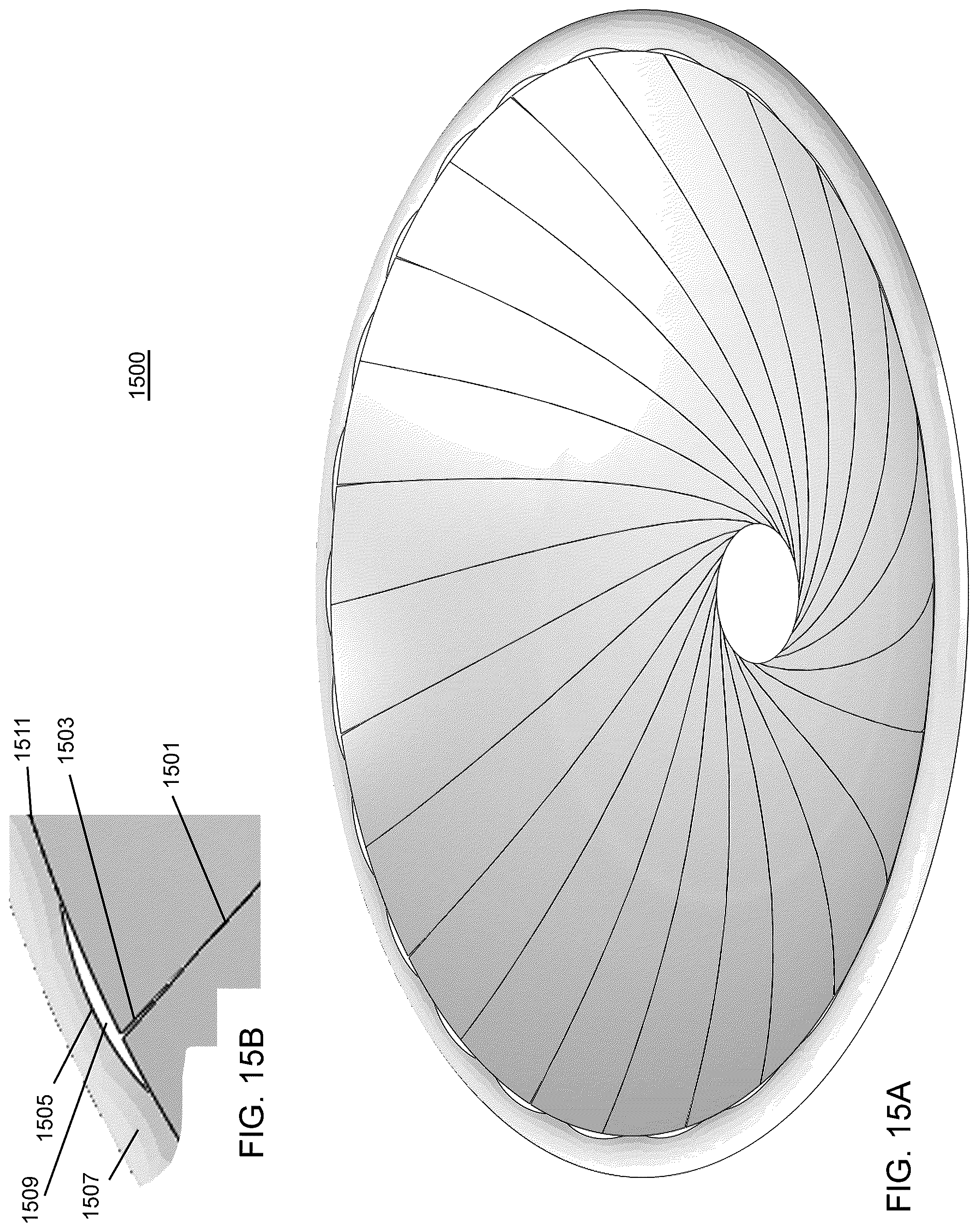 Patent US12099219 Figure 15 – Wrinkle free foldable reflectors made with composite materials