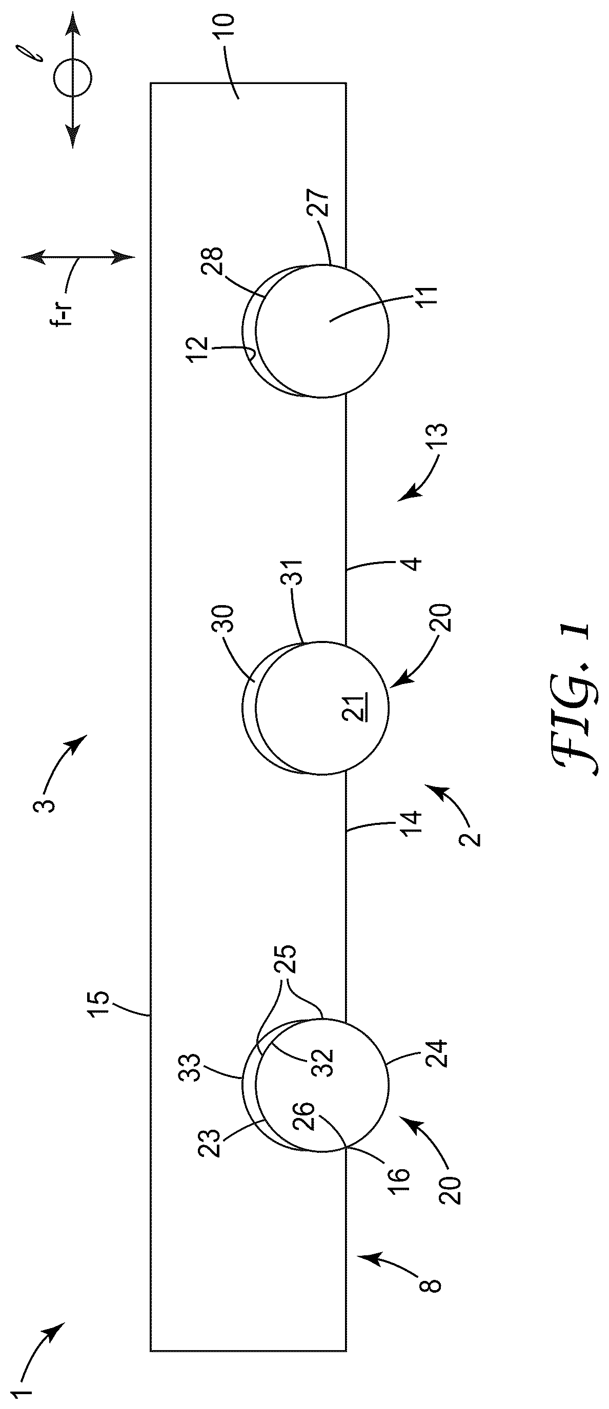 Patent US12099220 Figure 1 – Retroreflective article comprising embedded reflective layers