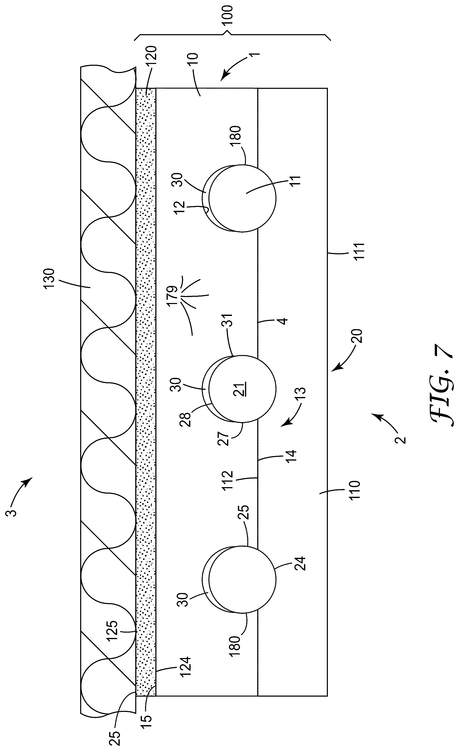 Patent US12099220 Figure 6 – Retroreflective article comprising embedded reflective layers