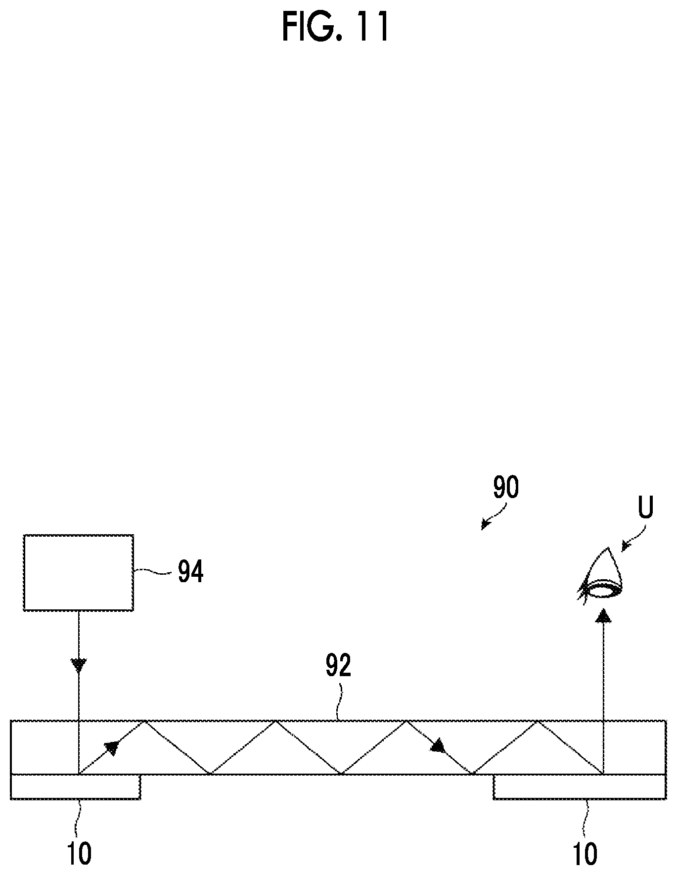 Patent US12099225 Figure 5 – Optical element, image display apparatus, head-mounted display, sensing apparatus, and eye tracking apparatus