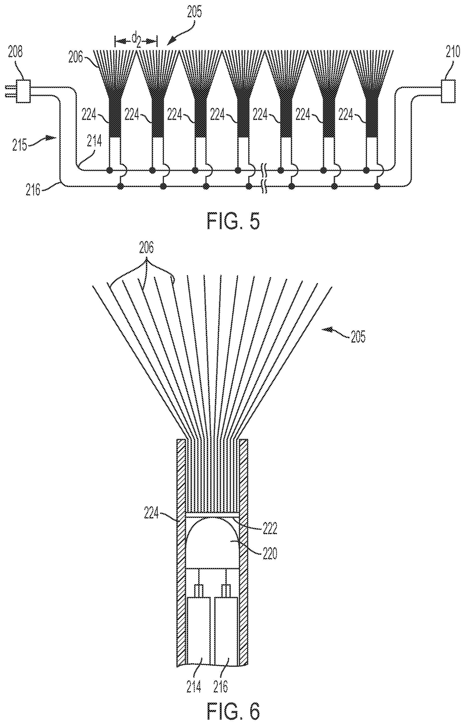 Patent US12099227 Figure 4 – Fiber optic tinsel garland