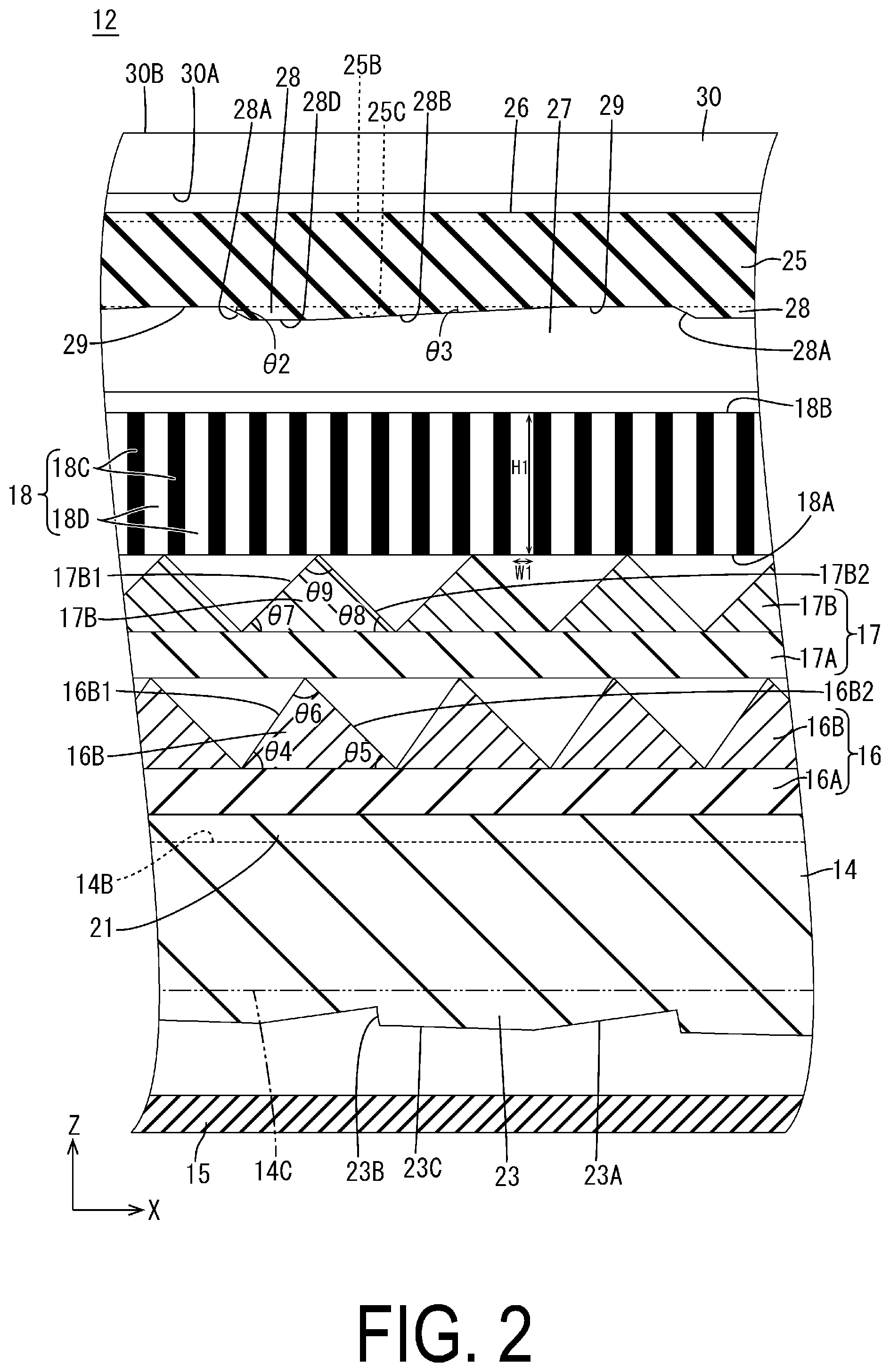 Patent US12099229 Figure 2 – Illumination device and display device
