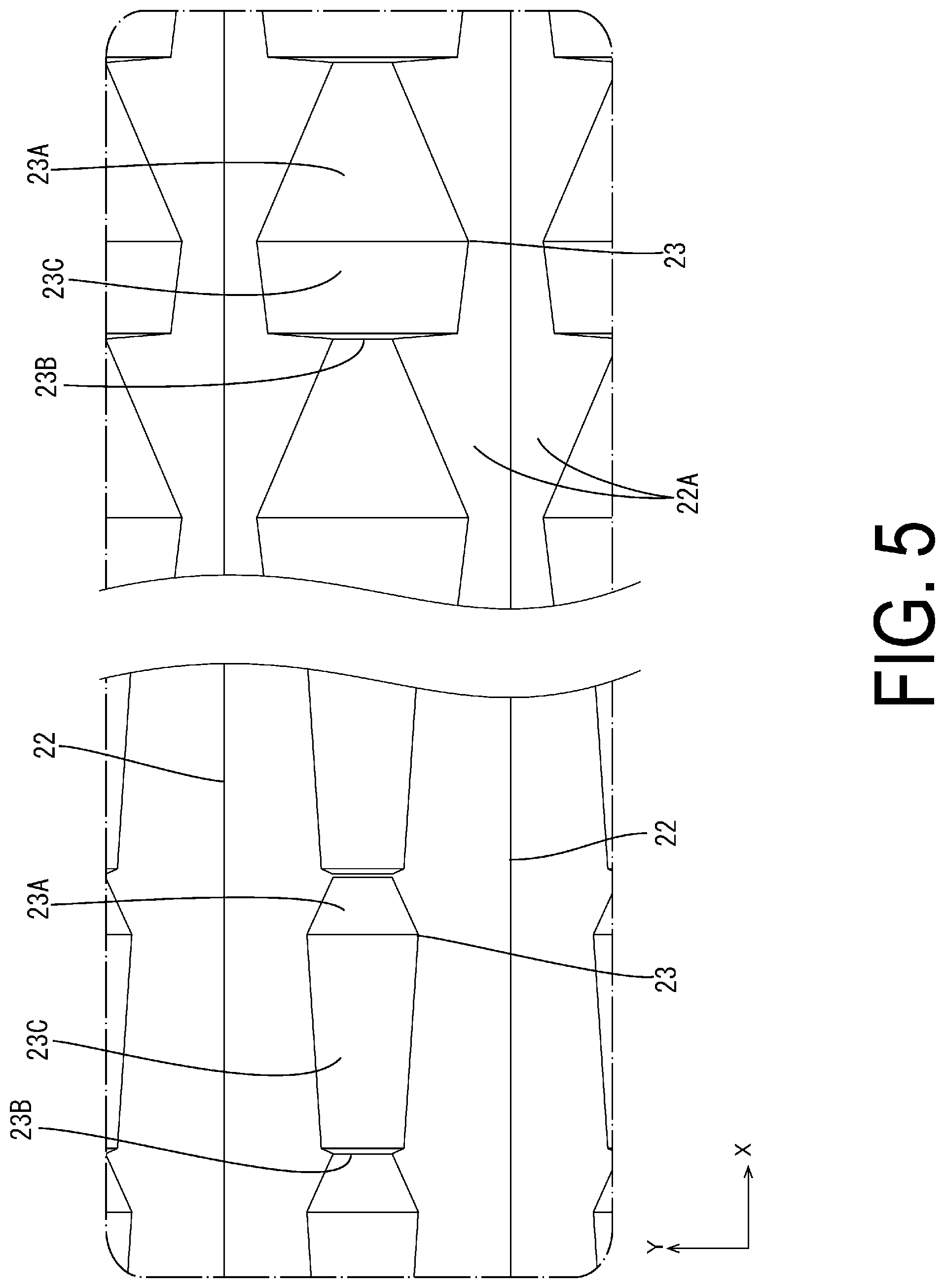 Patent US12099229 Figure 5 – Illumination device and display device