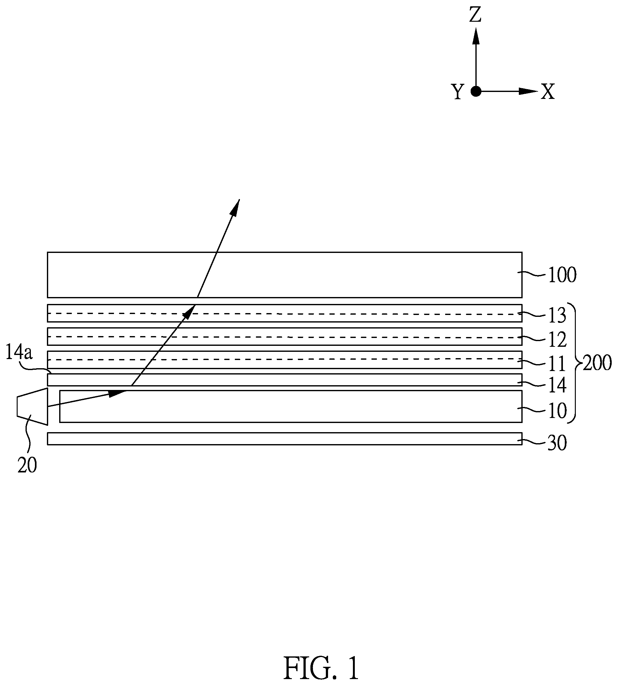 Patent US12099230 Figure 1 – Electronic device