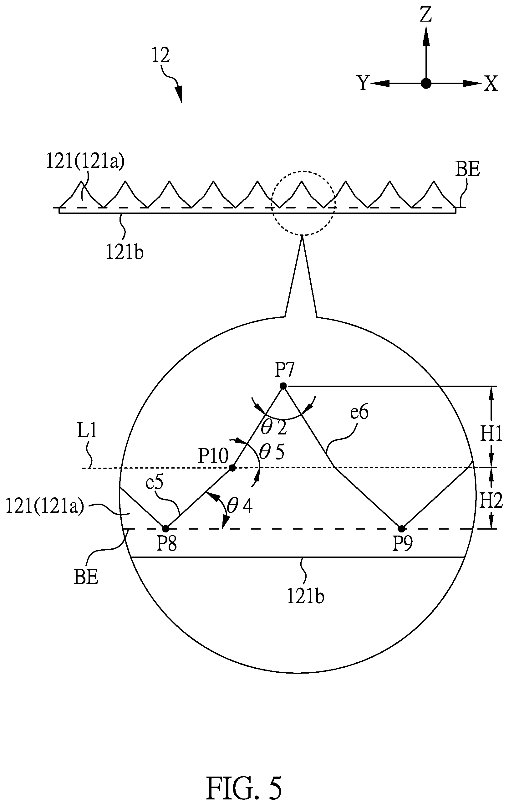 Patent US12099230 Figure 5 – Electronic device