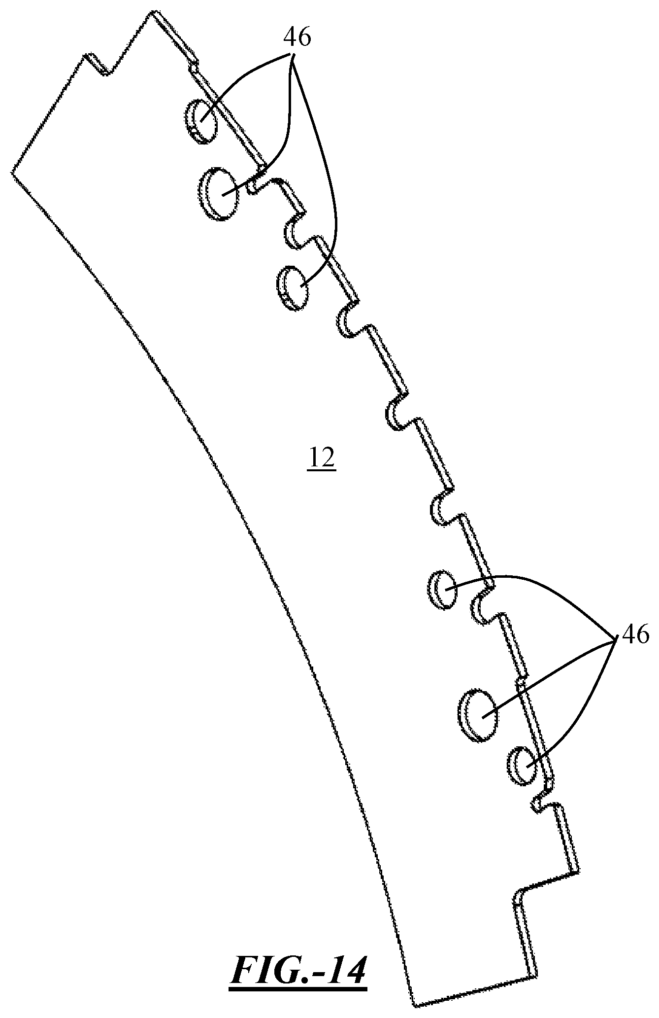 Patent US12099231 Figure 9 – User interface with discrete lighting sections