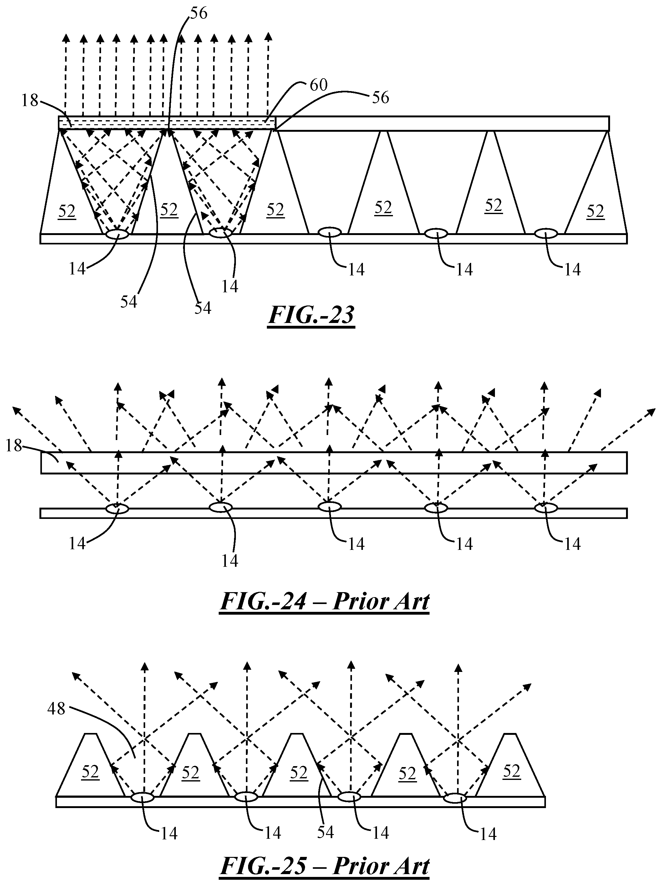 Patent US12099231 Figure 14 – User interface with discrete lighting sections