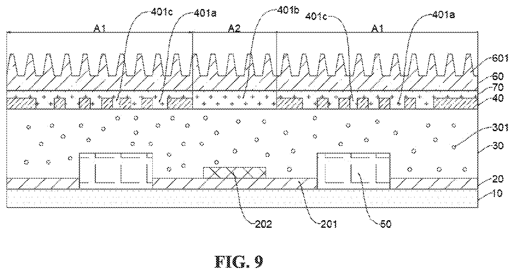 Patent US12099232 Figure 4 – Backlight module and mobile terminal