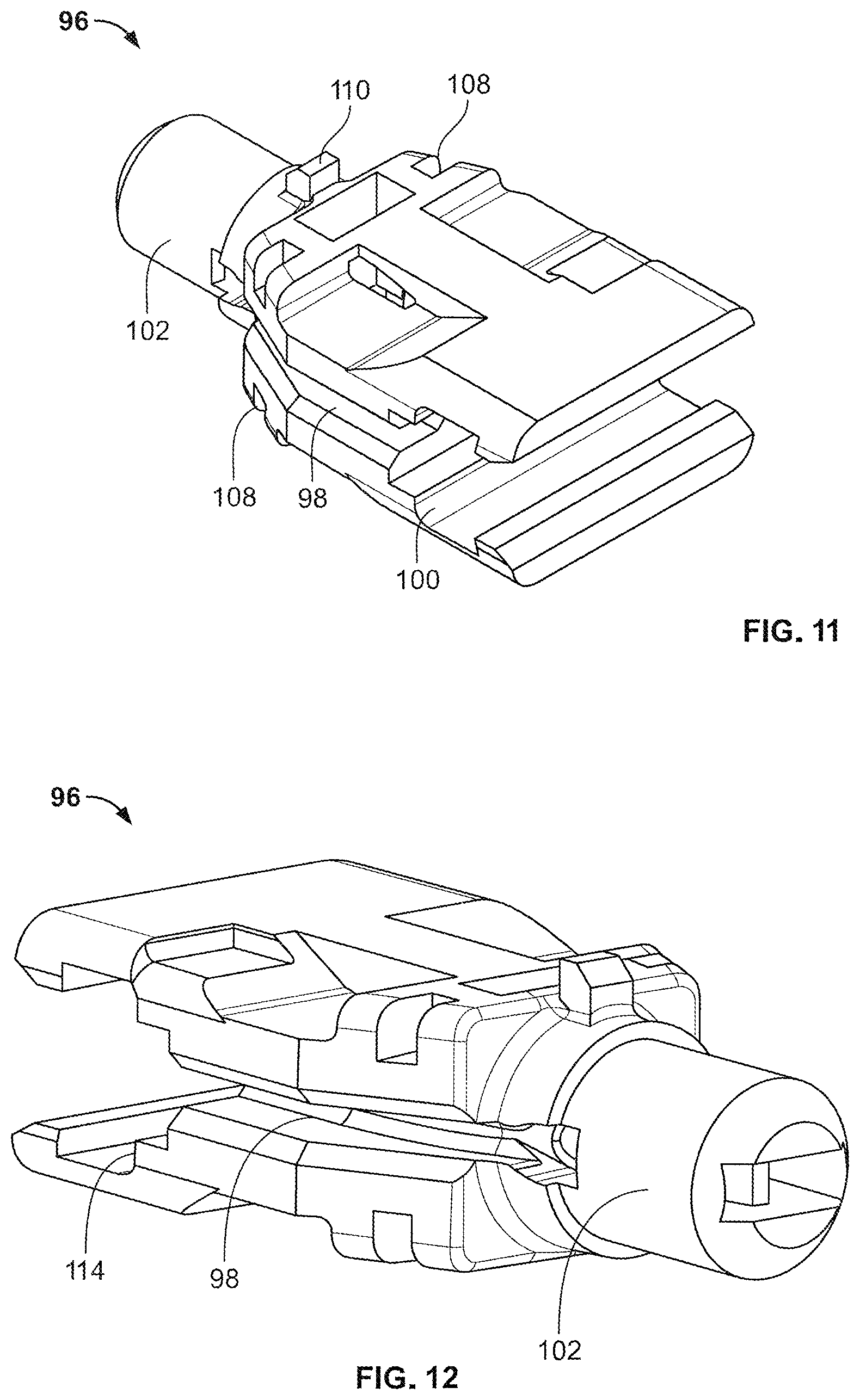 Patent US12099237 Figure 5 – Fiber optic connector