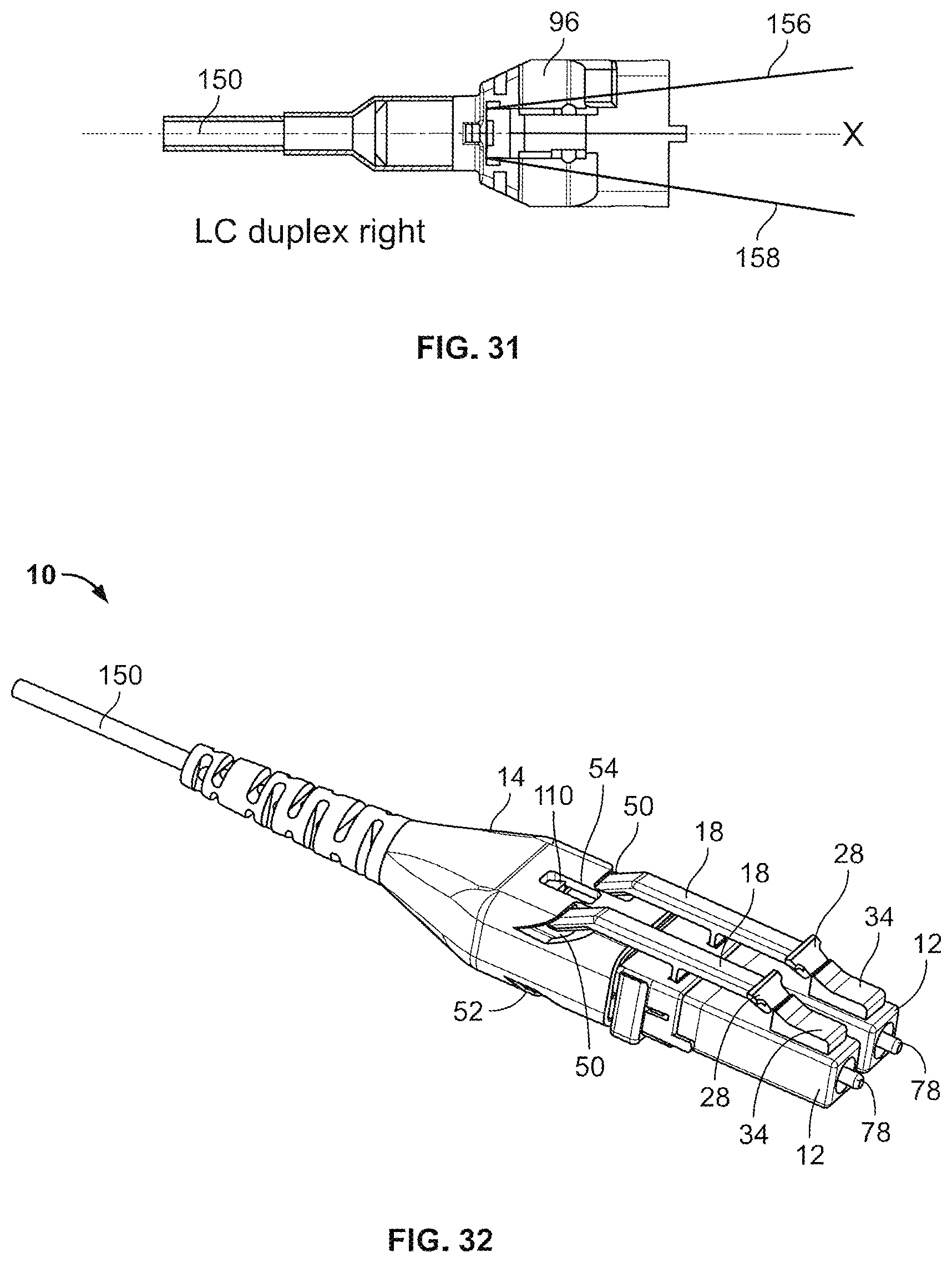 Patent US12099237 Figure 15 – Fiber optic connector