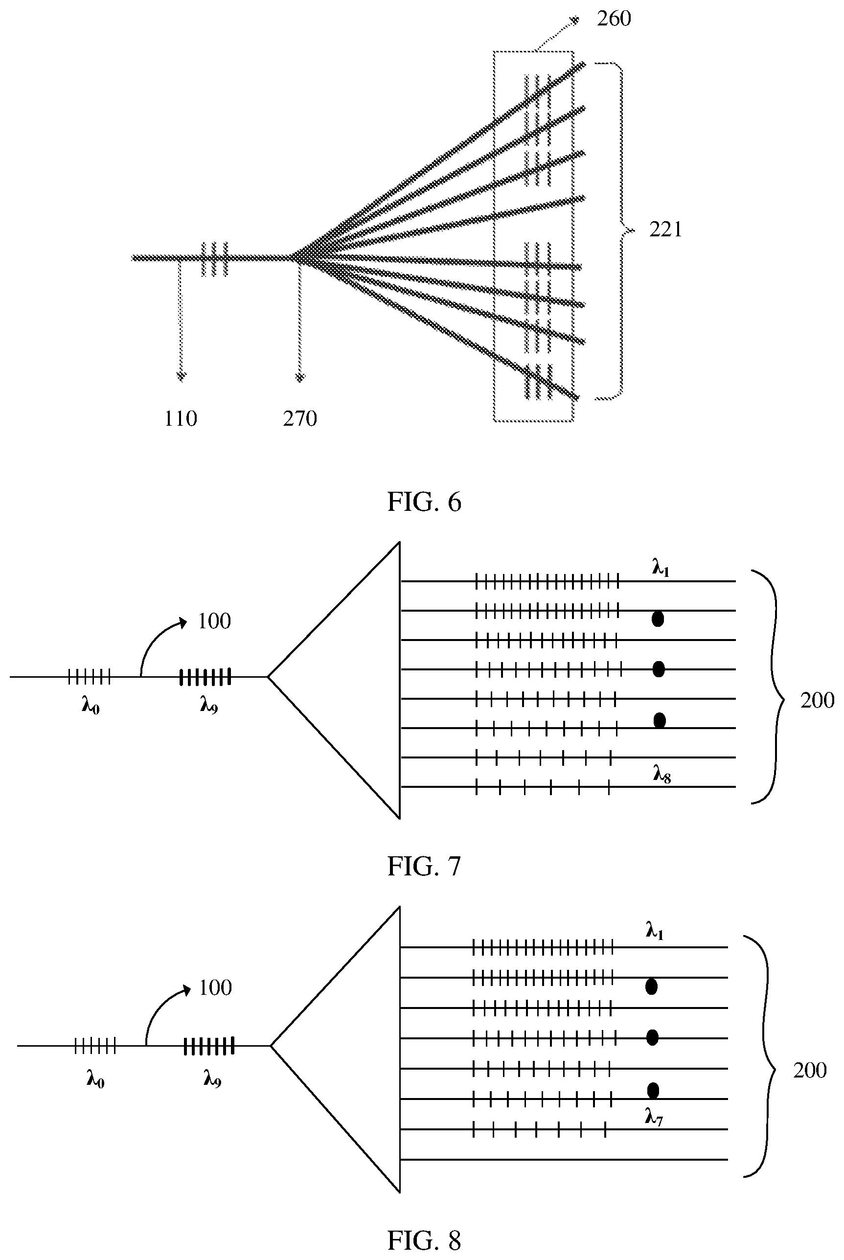 Patent US12099240 Figure 3 – Splitter, optical distribution network, and method for determining wavelength corresponding to optical filter structure