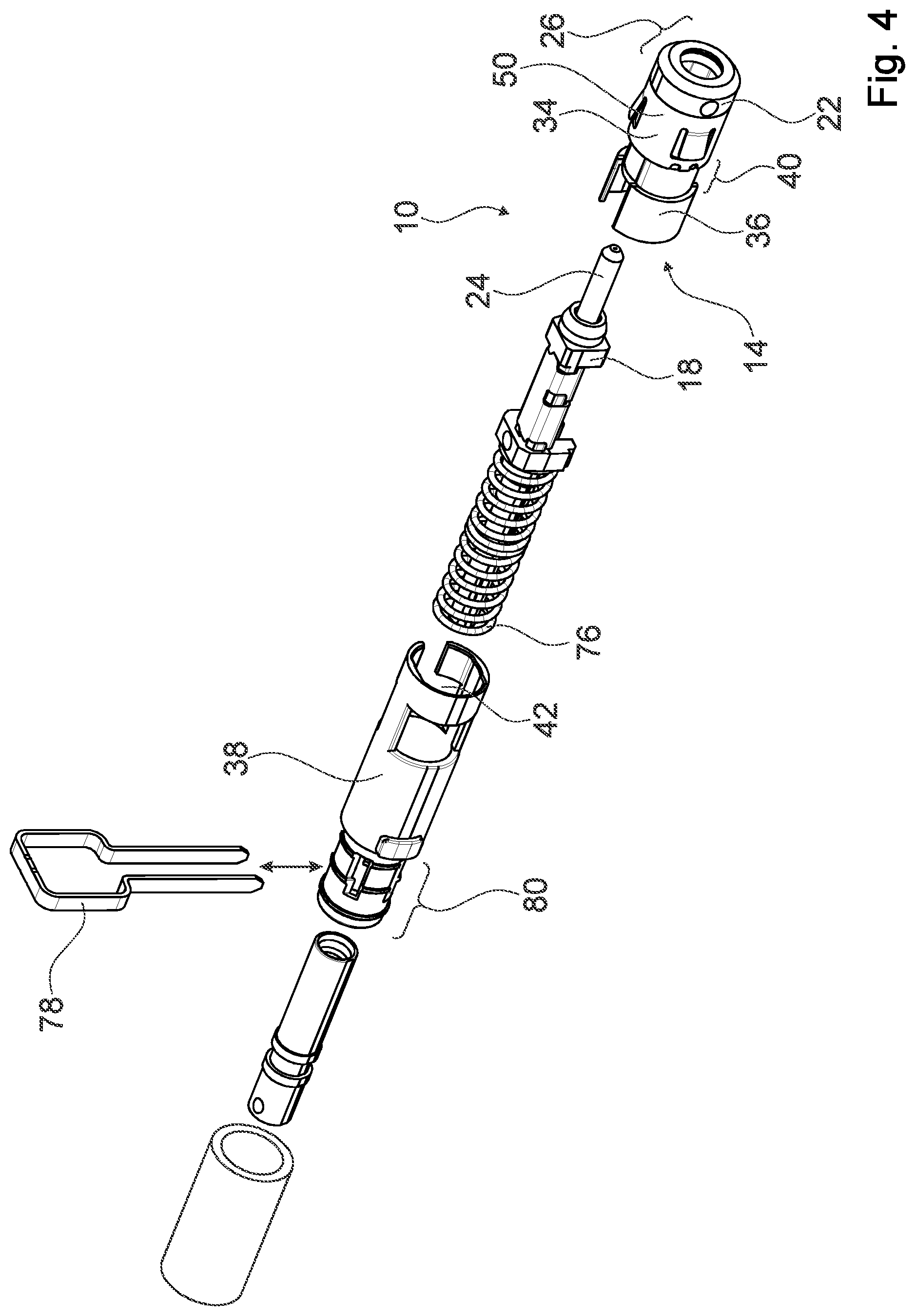 Patent US12099242 Figure 4 – Connector device, connector and connection cable