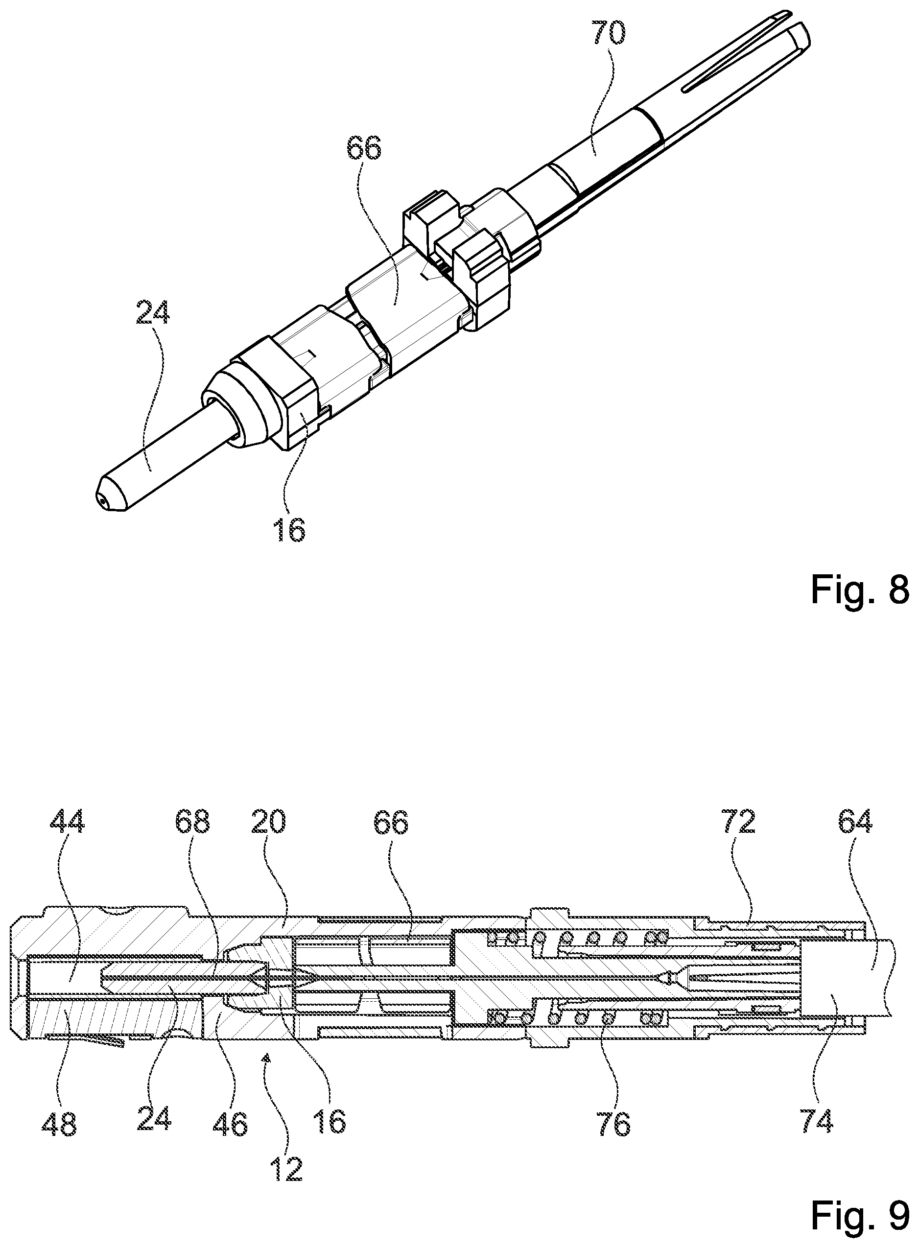 Patent US12099242 Figure 8 – Connector device, connector and connection cable