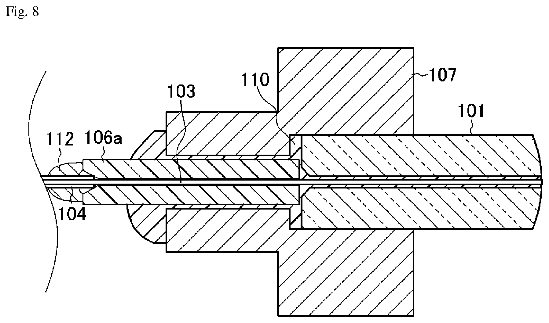 Patent US12099243 Figure 8 – Optical connector and optical connection structure
