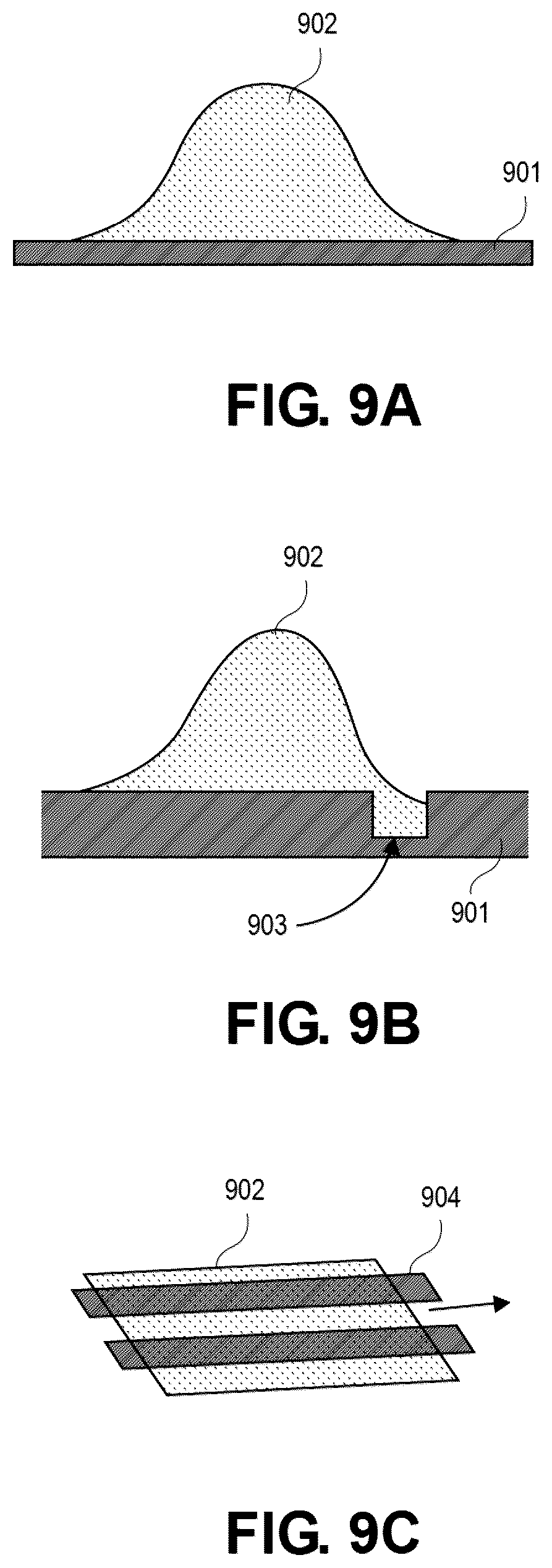 Patent US12099245 Figure 9 – Completely encapsulated optical multi chip package