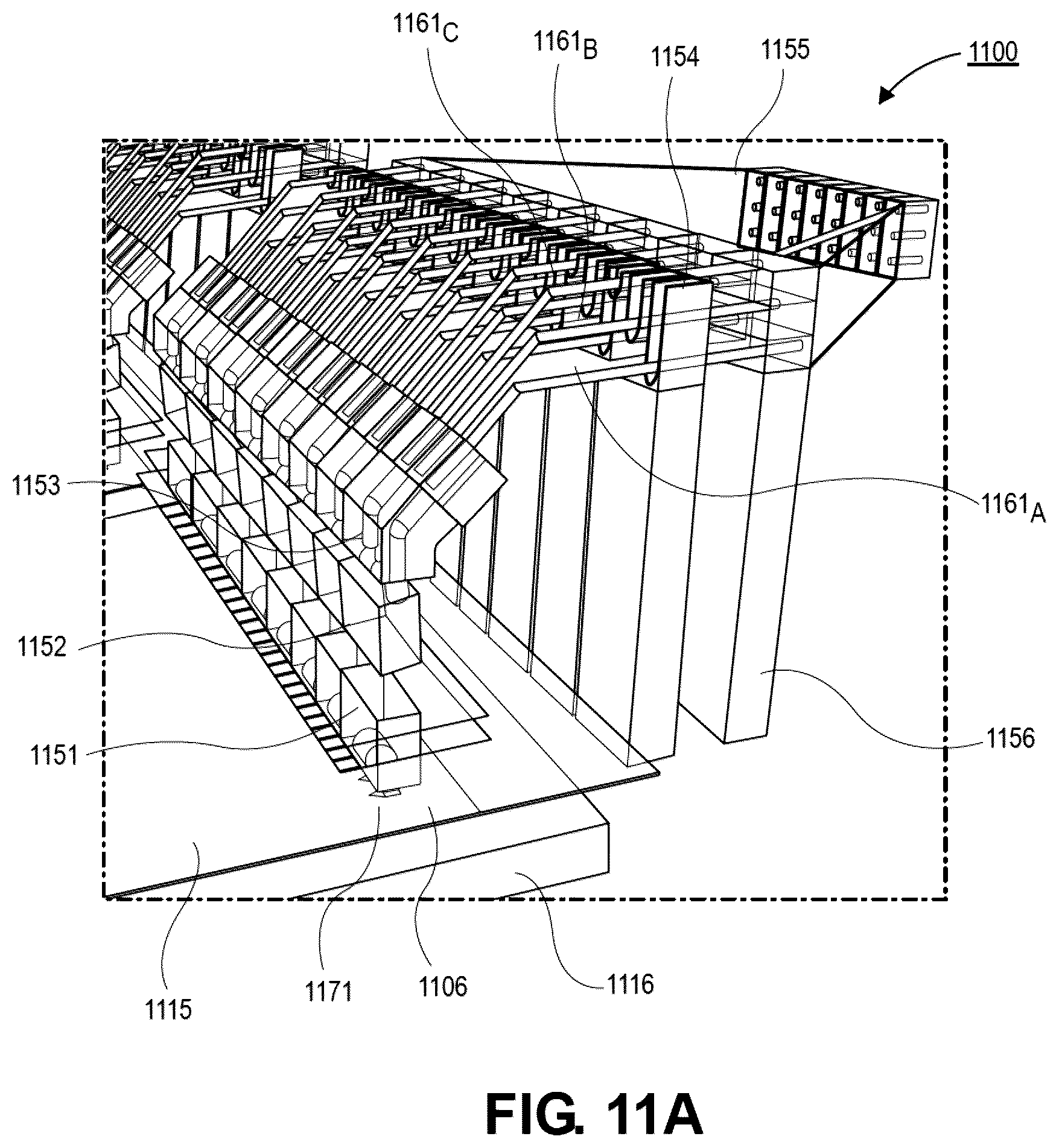 Patent US12099245 Figure 13 – Completely encapsulated optical multi chip package