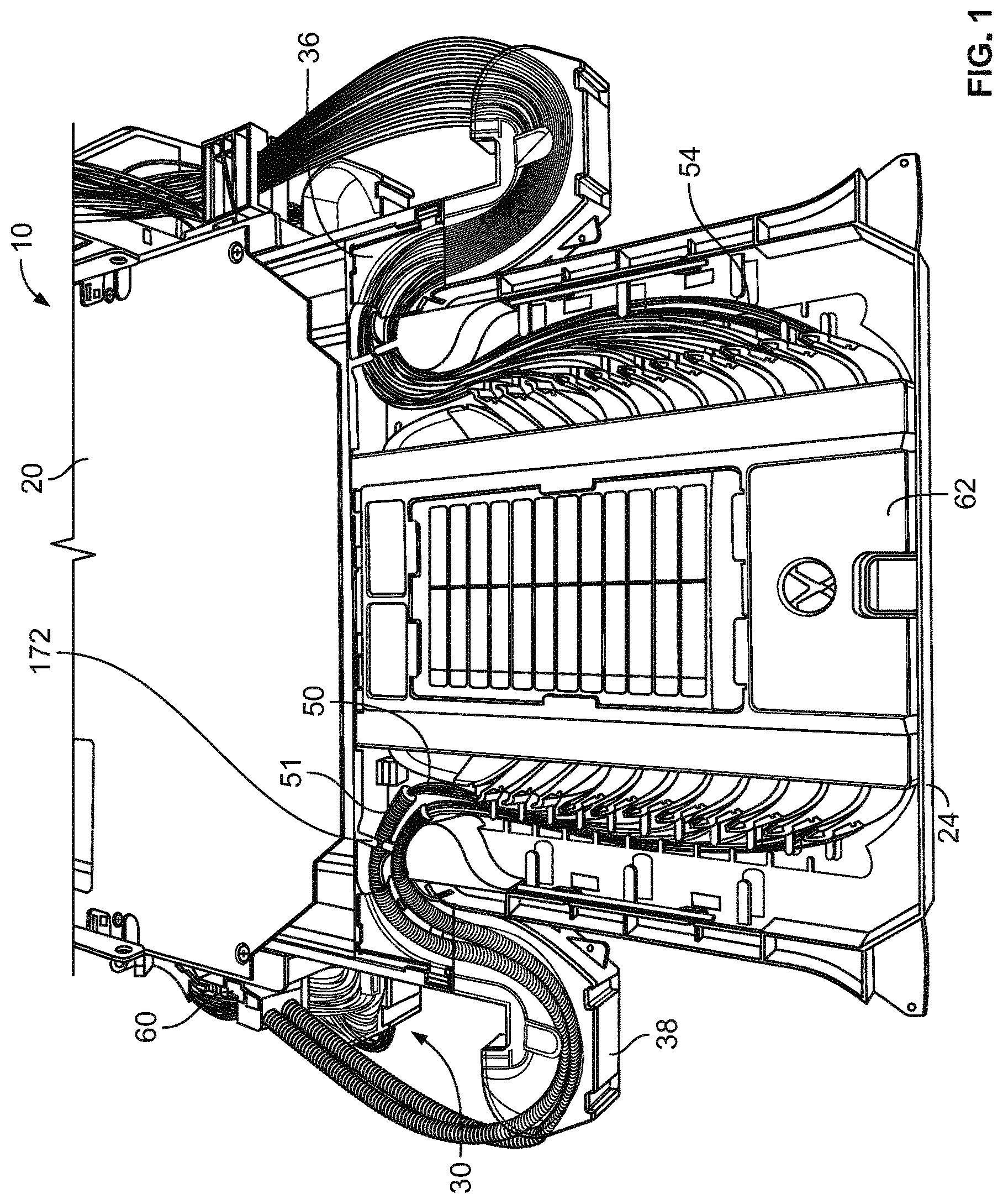 Patent US12099246 Figure 1 – Telecommunications distribution elements