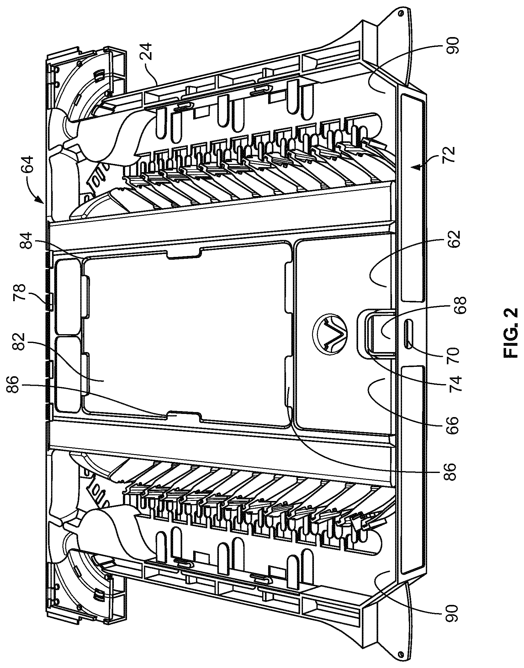 Patent US12099246 Figure 2 – Telecommunications distribution elements