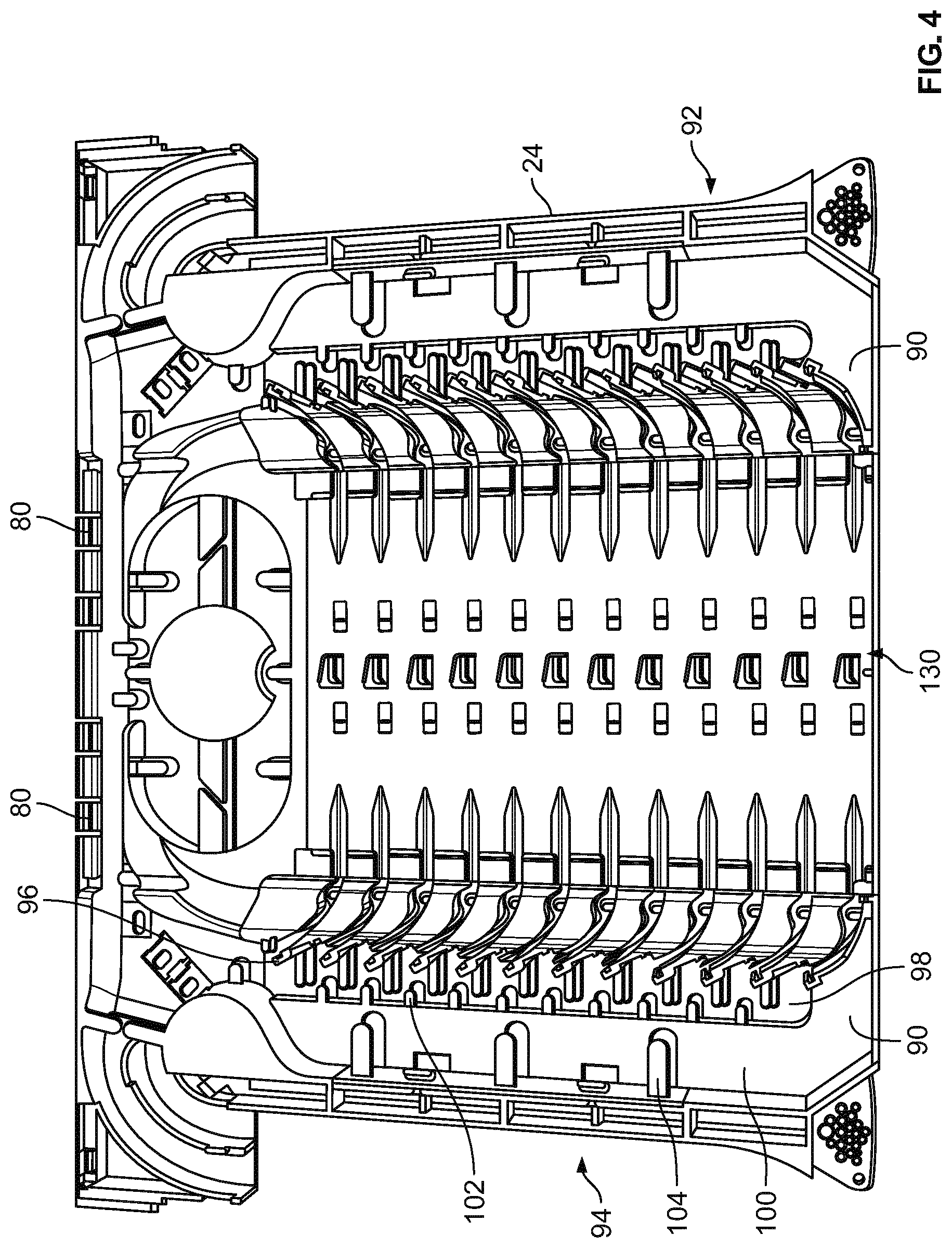 Patent US12099246 Figure 5 – Telecommunications distribution elements
