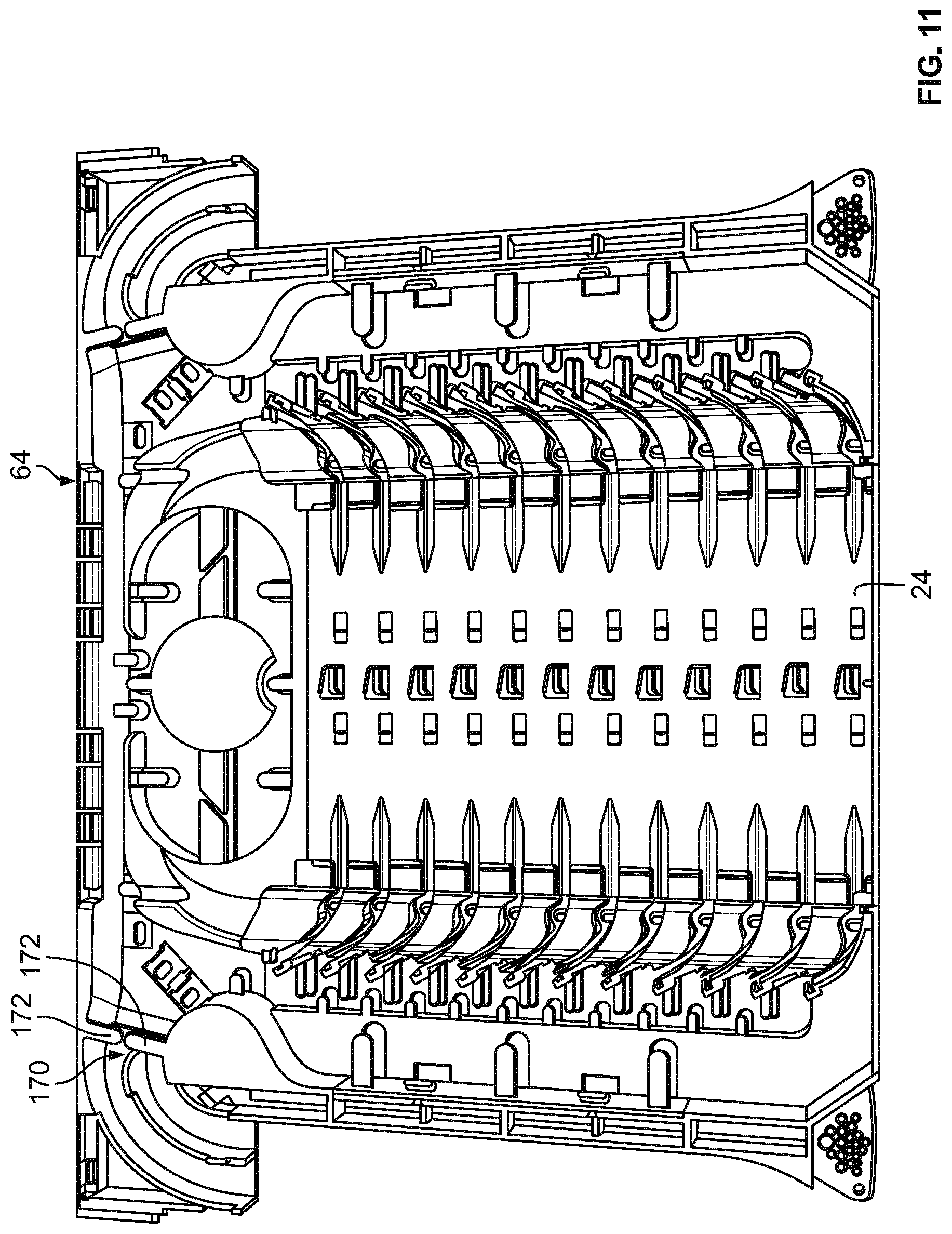 Patent US12099246 Figure 10 – Telecommunications distribution elements