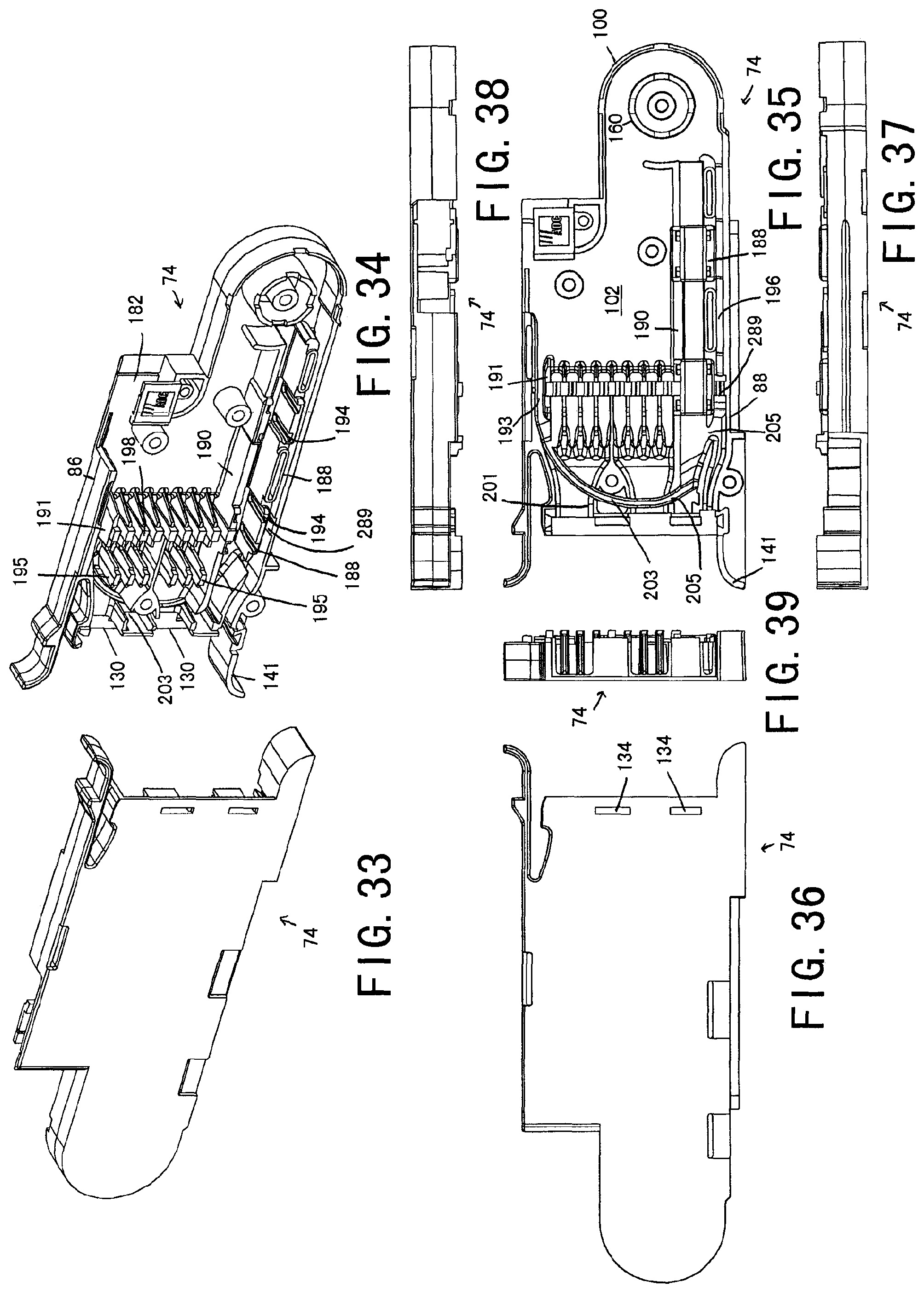 Patent US12099247 Figure 10 – Fiber optic module and chassis