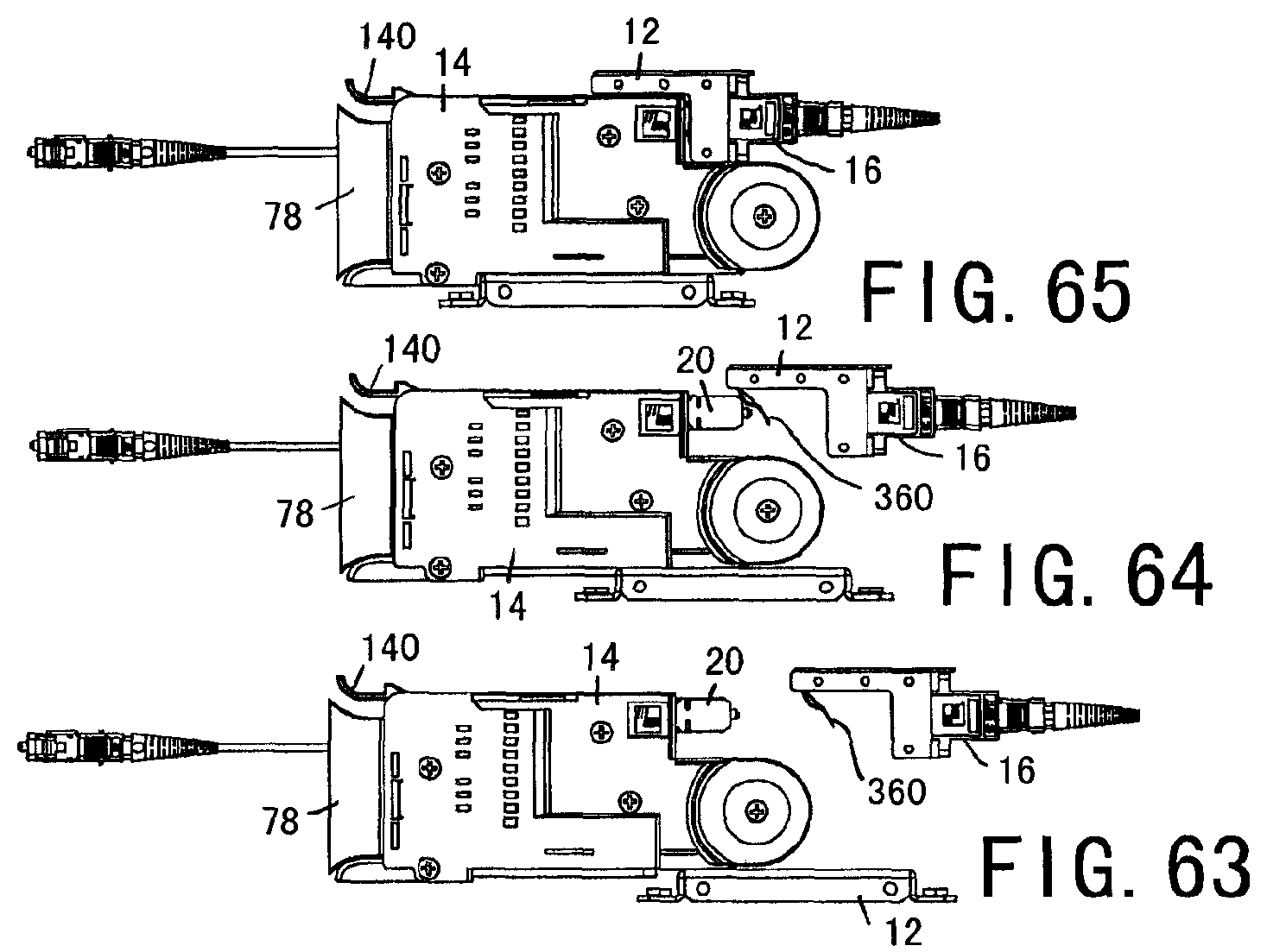 Patent US12099247 Figure 15 – Fiber optic module and chassis