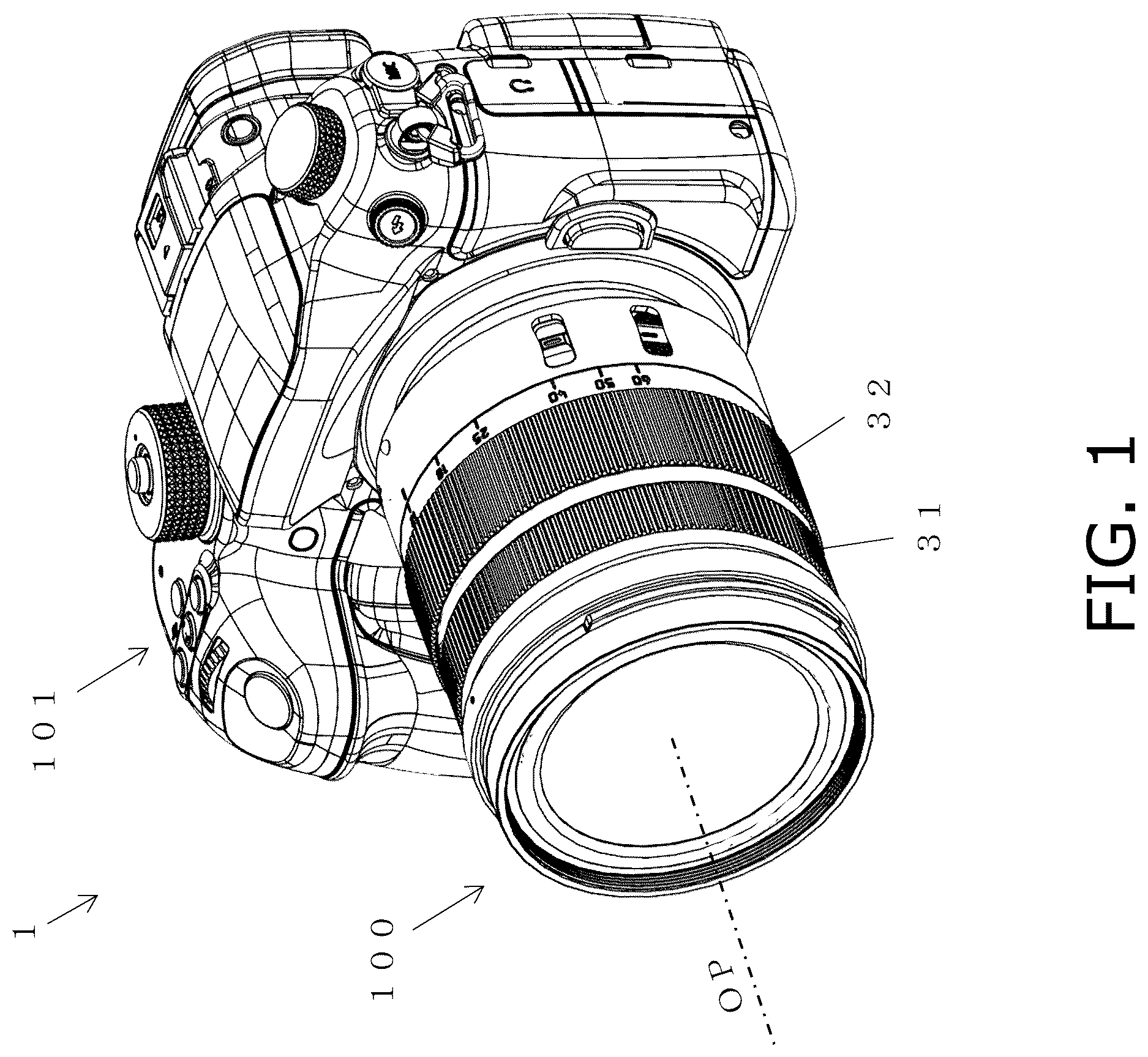 Patent US12099249 Figure 1 – Lens support mechanism, and lens barrel and camera provided with the lens support mechanism