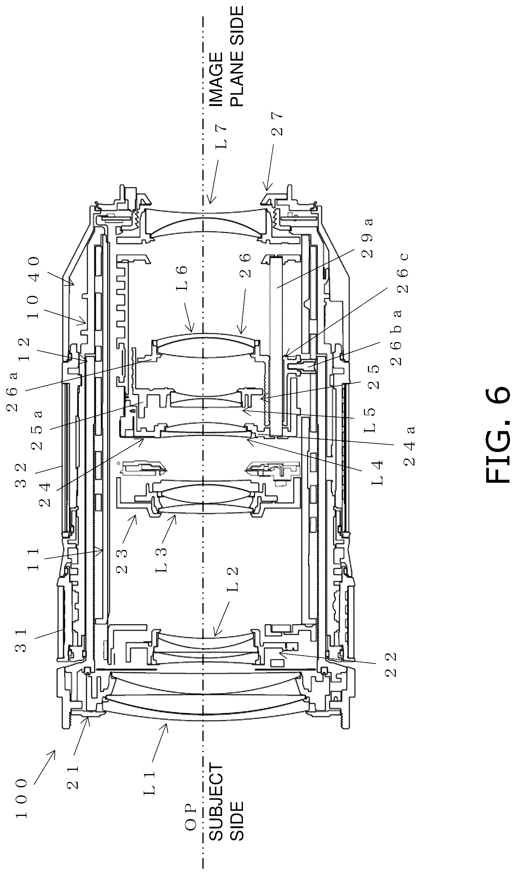 Patent US12099249 Figure 6 – Lens support mechanism, and lens barrel and camera provided with the lens support mechanism