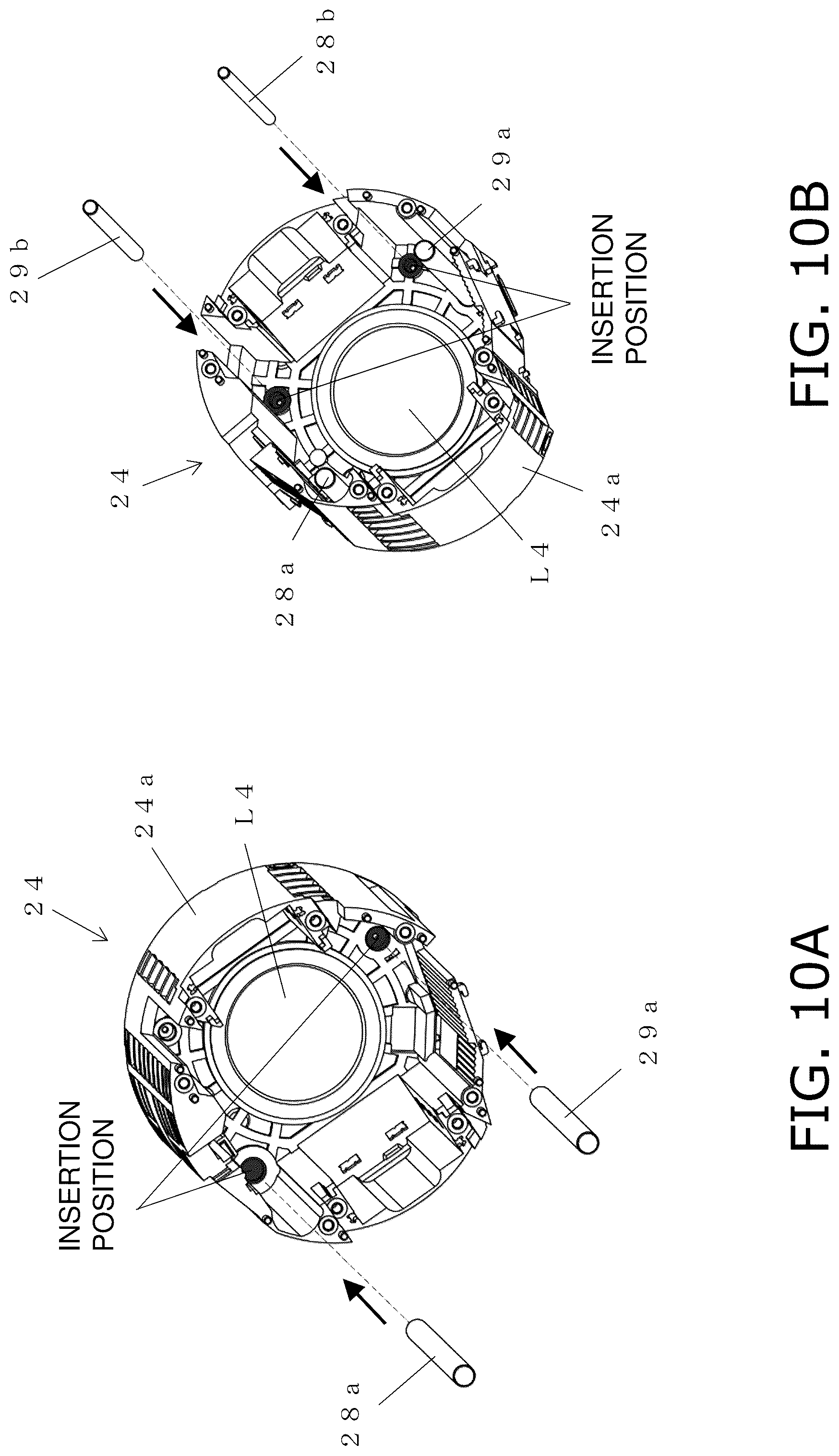 Patent US12099249 Figure 10 – Lens support mechanism, and lens barrel and camera provided with the lens support mechanism
