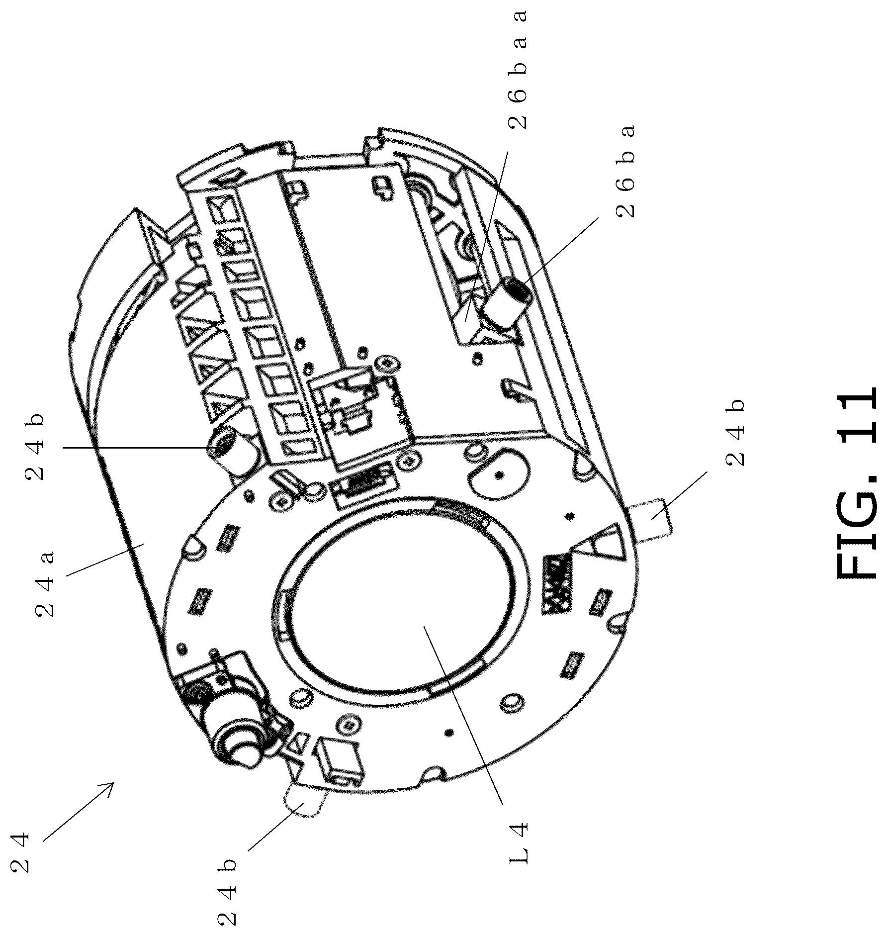 Patent US12099249 Figure 11 – Lens support mechanism, and lens barrel and camera provided with the lens support mechanism
