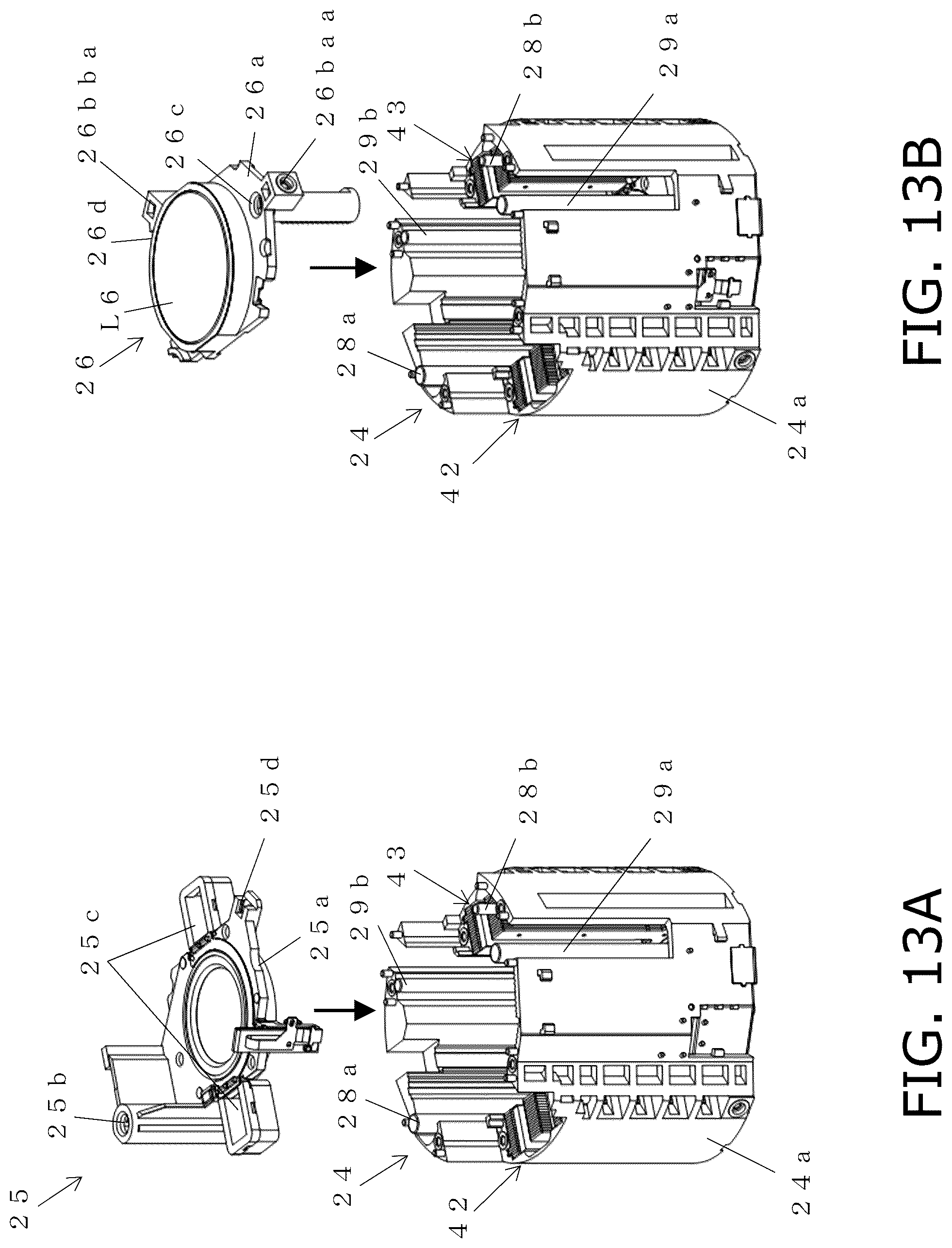 Patent US12099249 Figure 13 – Lens support mechanism, and lens barrel and camera provided with the lens support mechanism