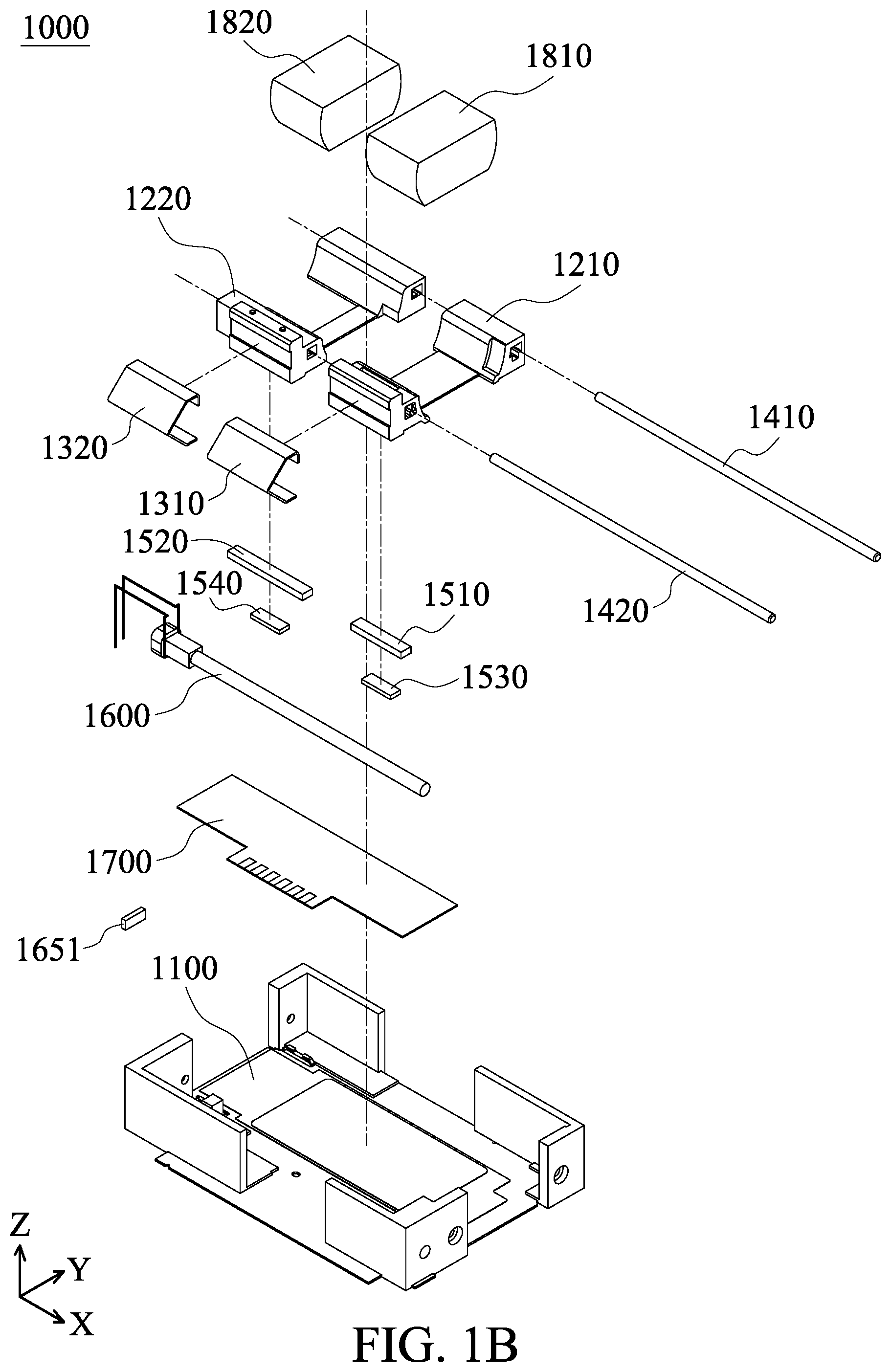 Patent US12099252 Figure 2 – Driving method for optical element driving mechanism