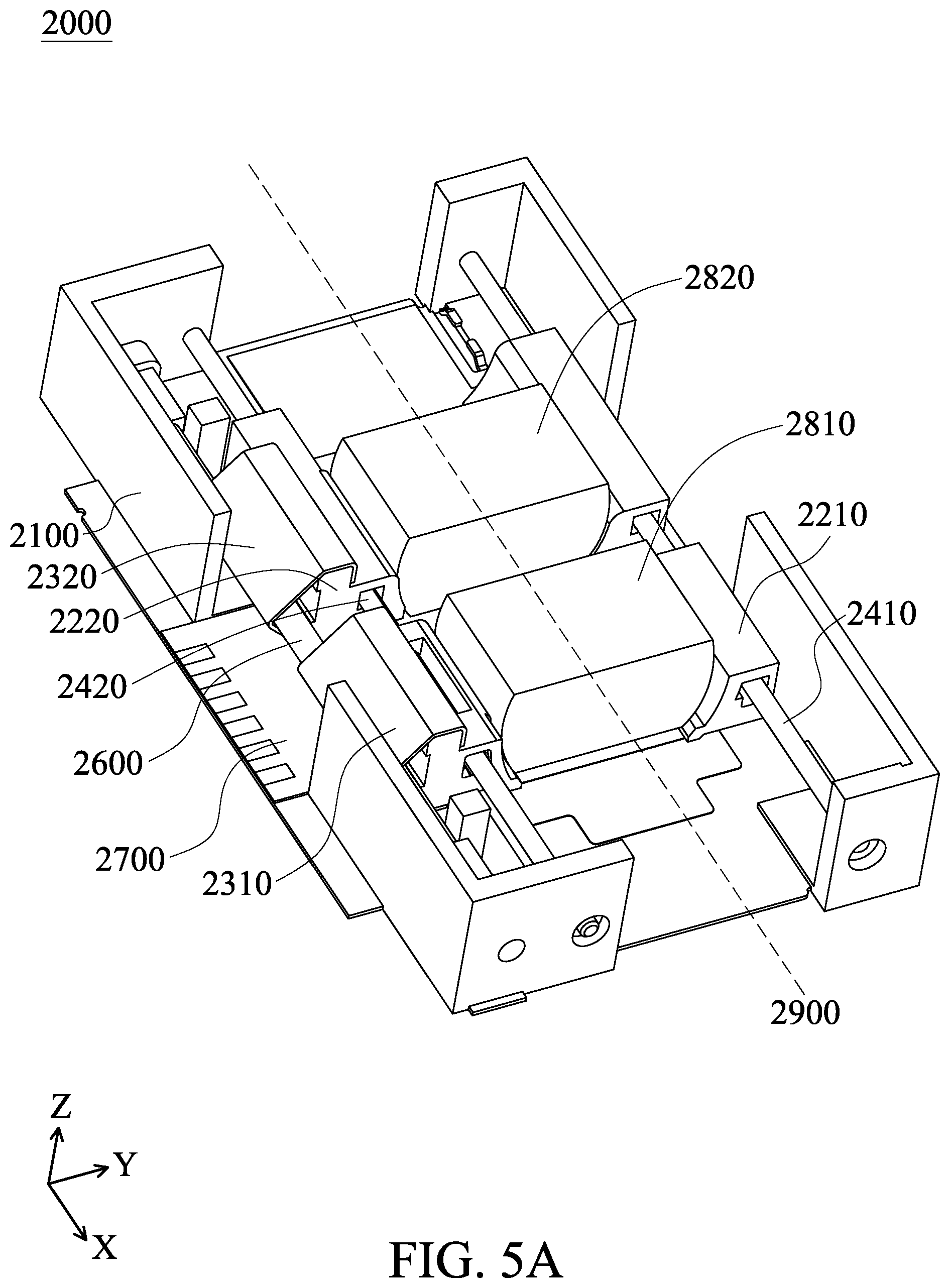 Patent US12099252 Figure 7 – Driving method for optical element driving mechanism