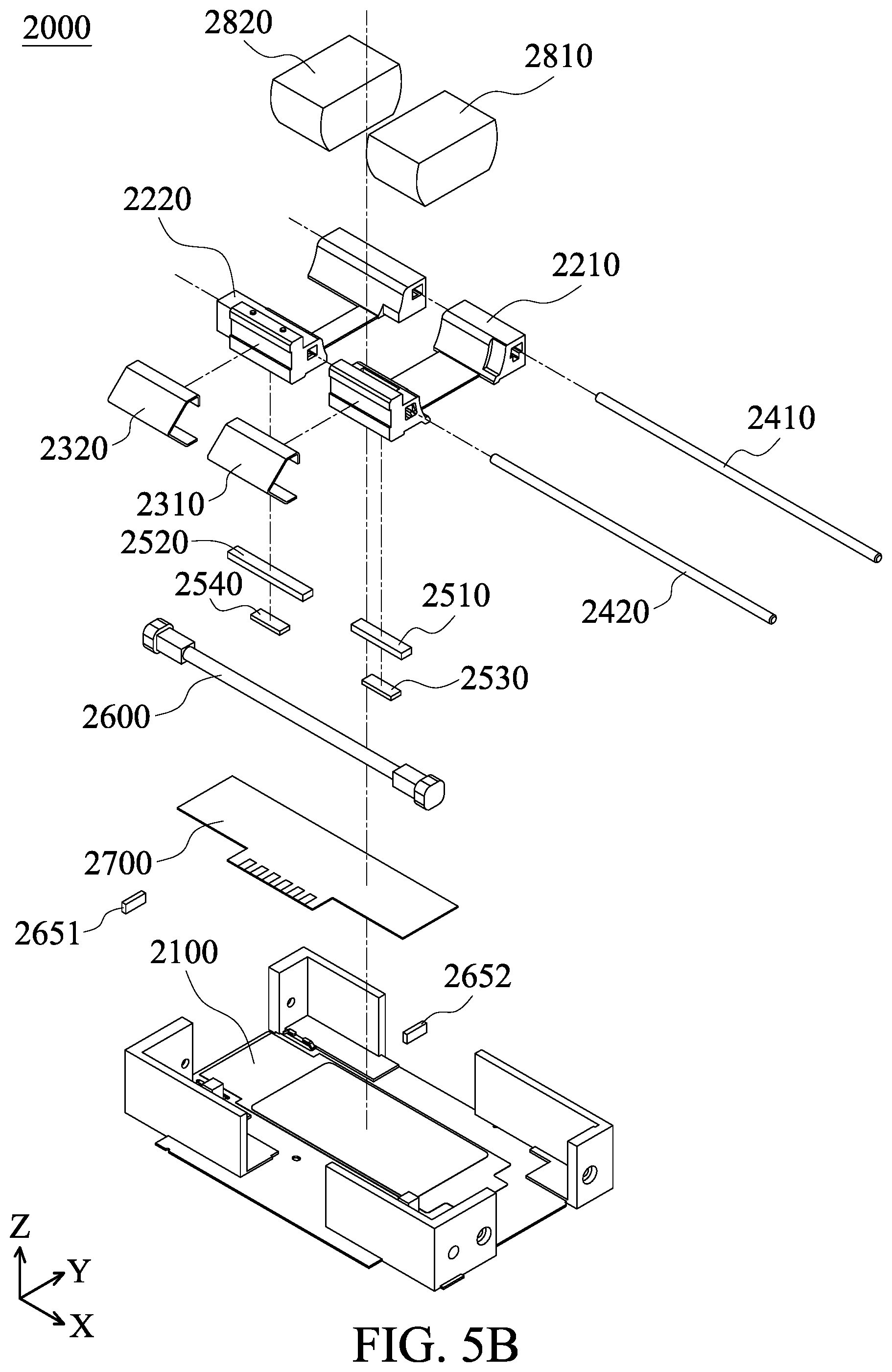 Patent US12099252 Figure 8 – Driving method for optical element driving mechanism