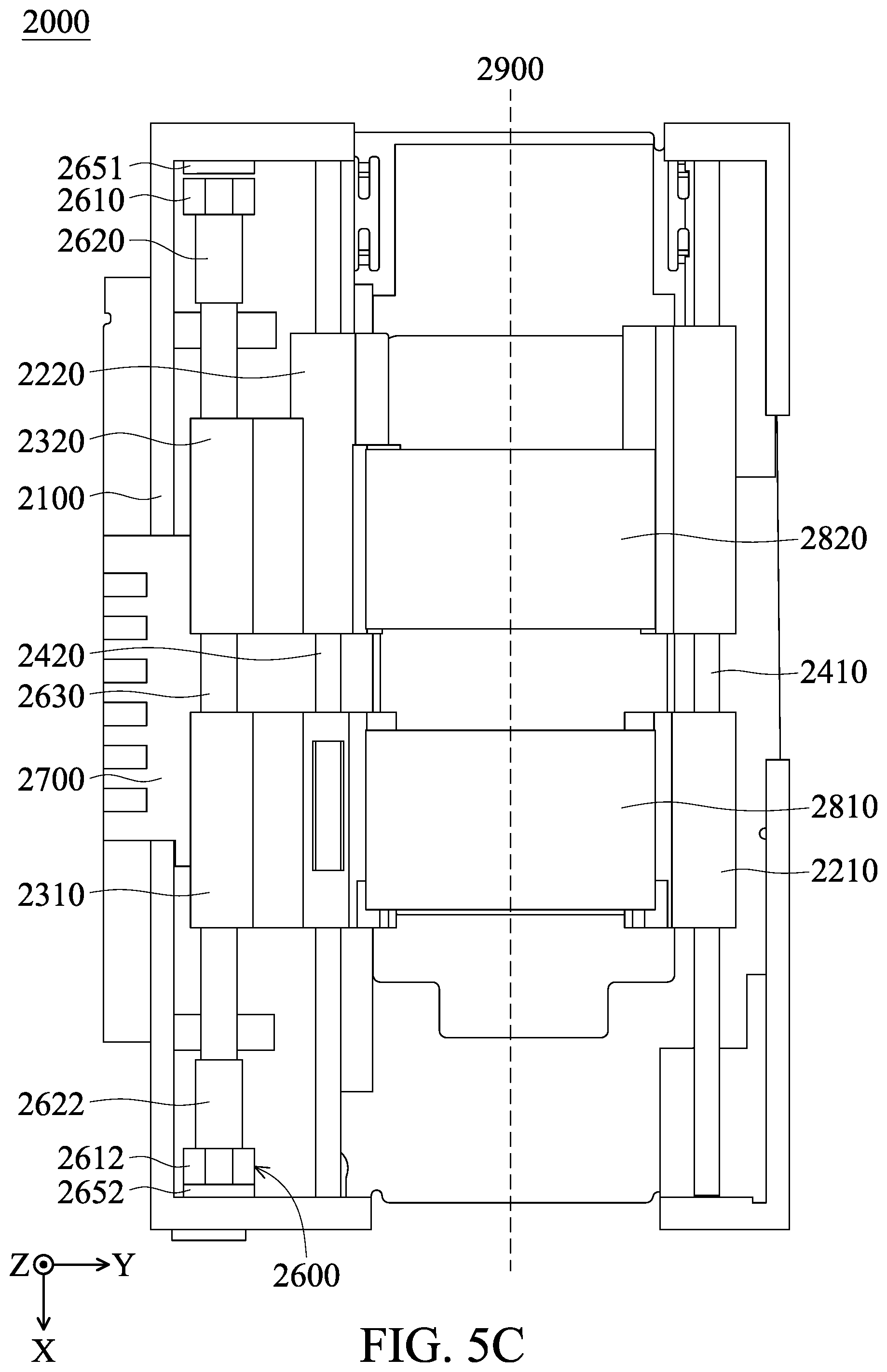 Patent US12099252 Figure 9 – Driving method for optical element driving mechanism