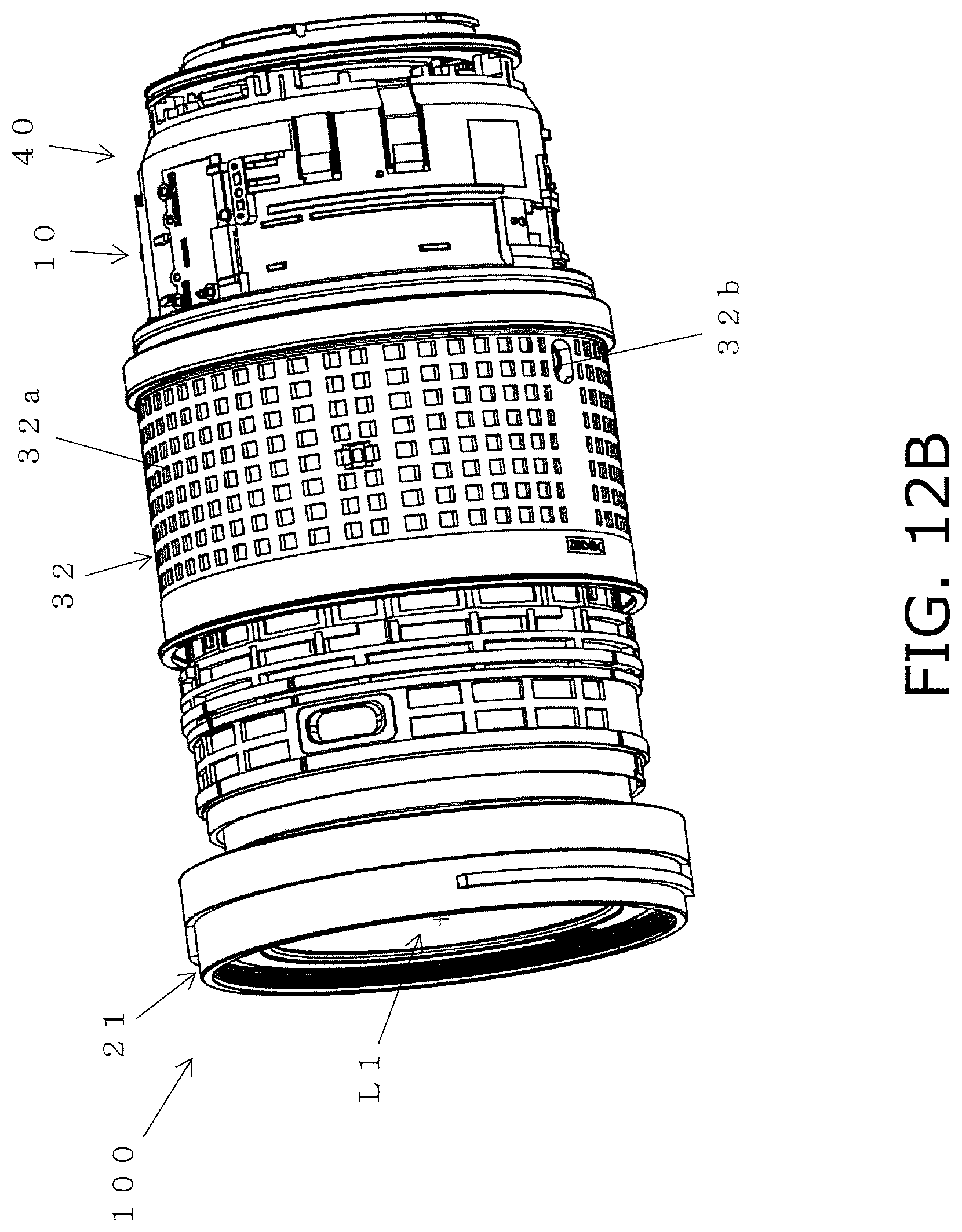 Patent US12099254 Figure 17 – Lens barrel and camera equipped with same