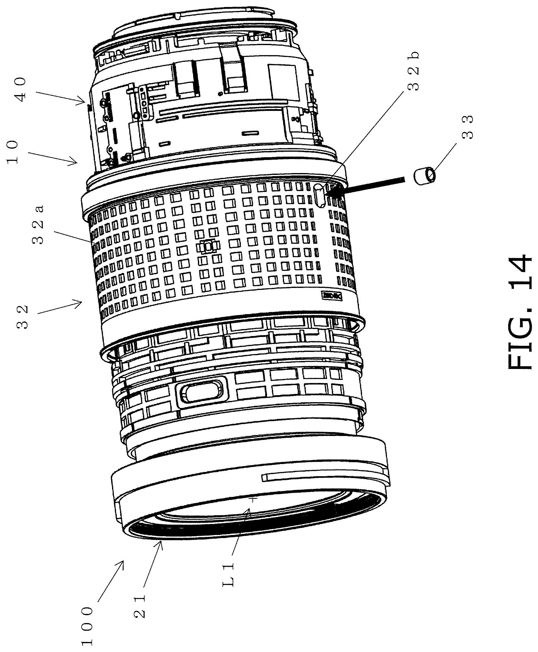 Patent US12099254 Figure 19 – Lens barrel and camera equipped with same