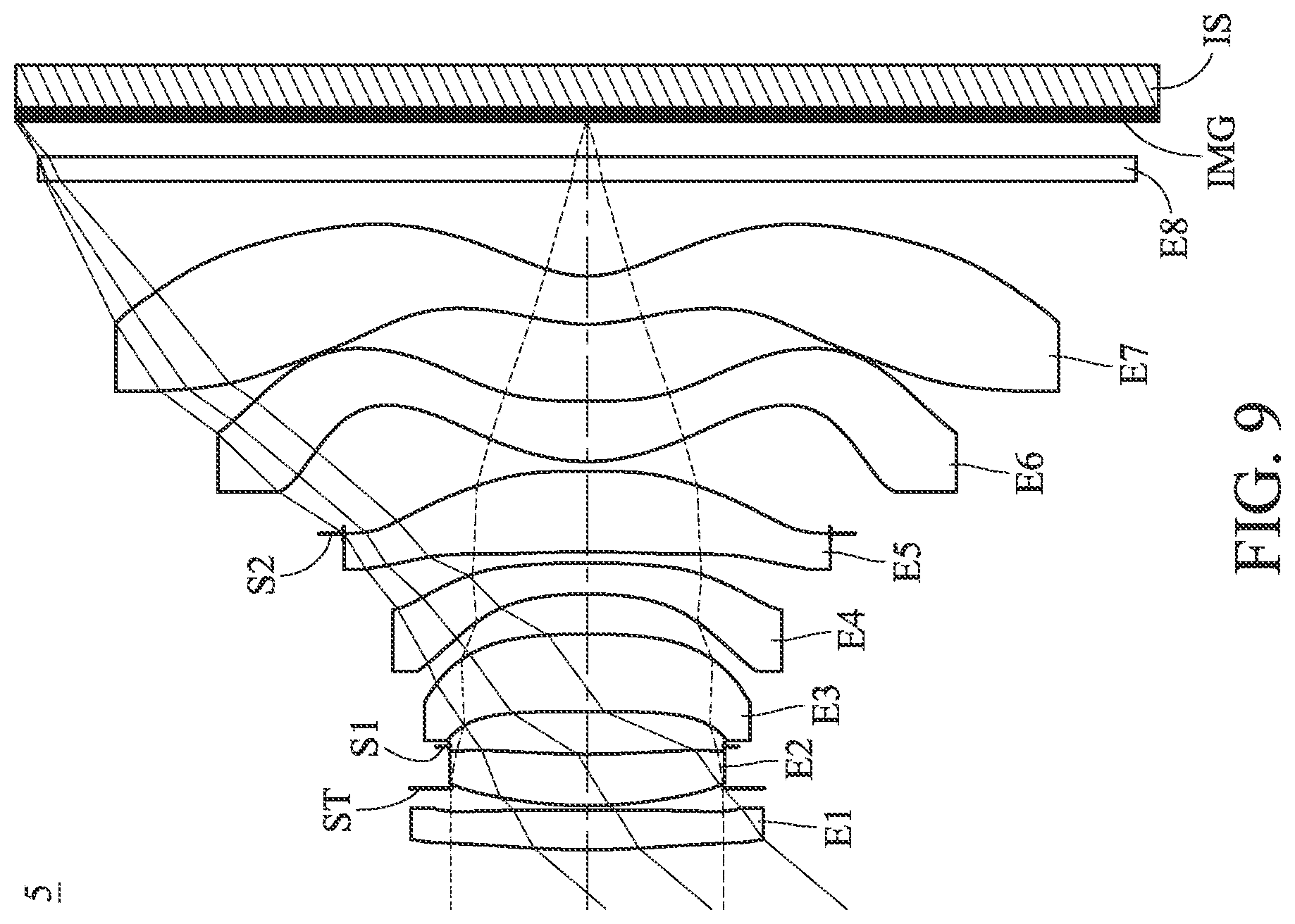 Patent US12099257 Figure 9 – Optical photographing system, image capturing unit and electronic device