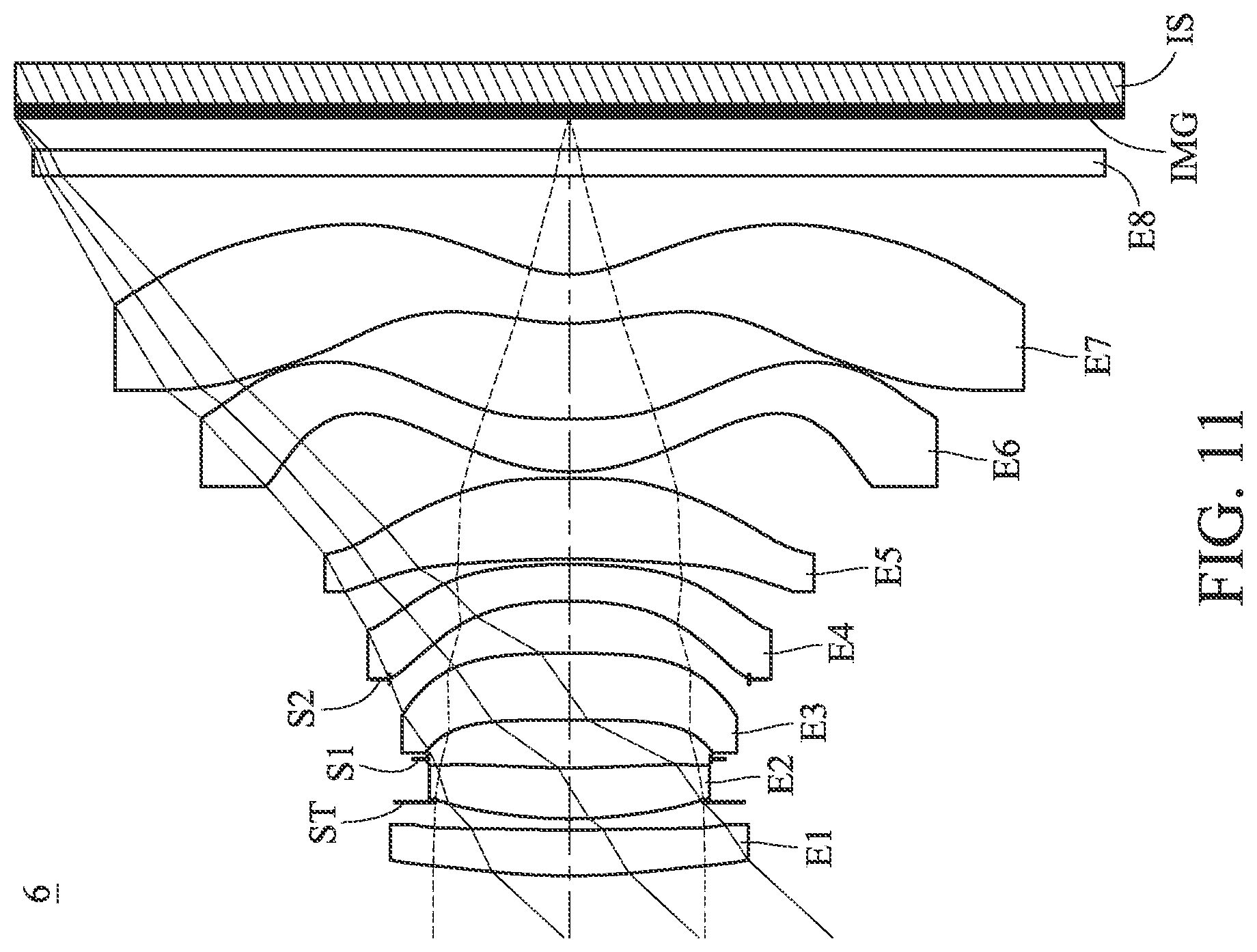 Patent US12099257 Figure 11 – Optical photographing system, image capturing unit and electronic device