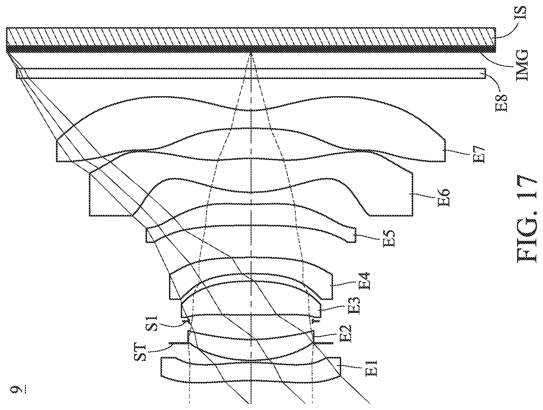Patent US12099257 Figure 17 – Optical photographing system, image capturing unit and electronic device