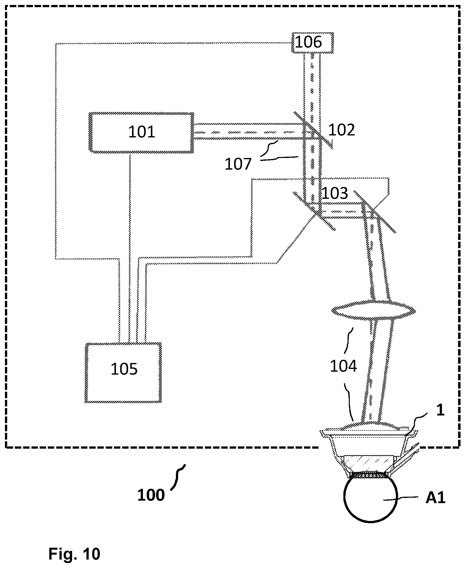 Patent US12099259 Figure 6 – Lens element and contact apparatus for an ophthalmological laser therapy system