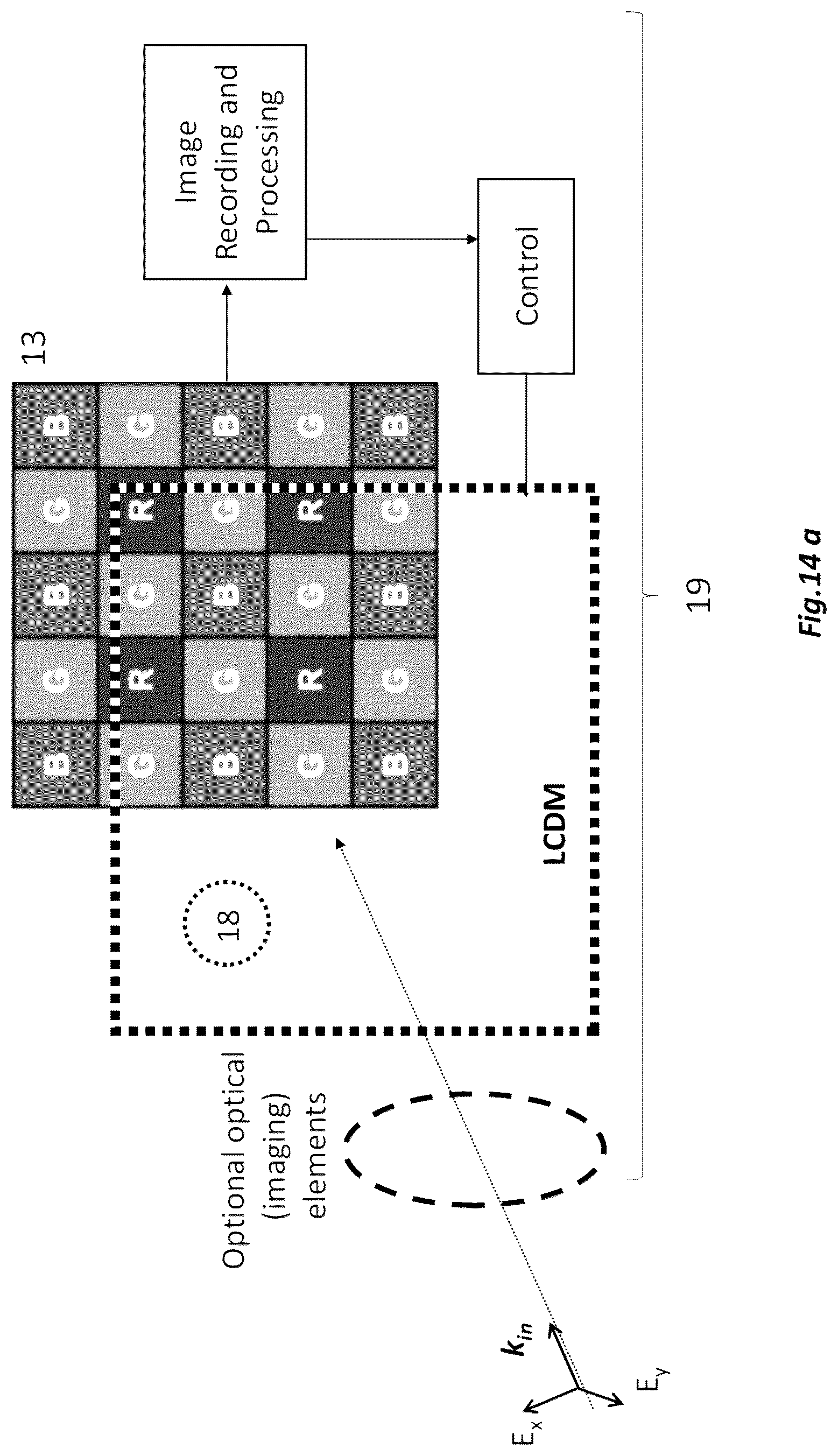 Patent US12099265 Figure 19 – Liquid crystal cell assembly and method for detection enhancement