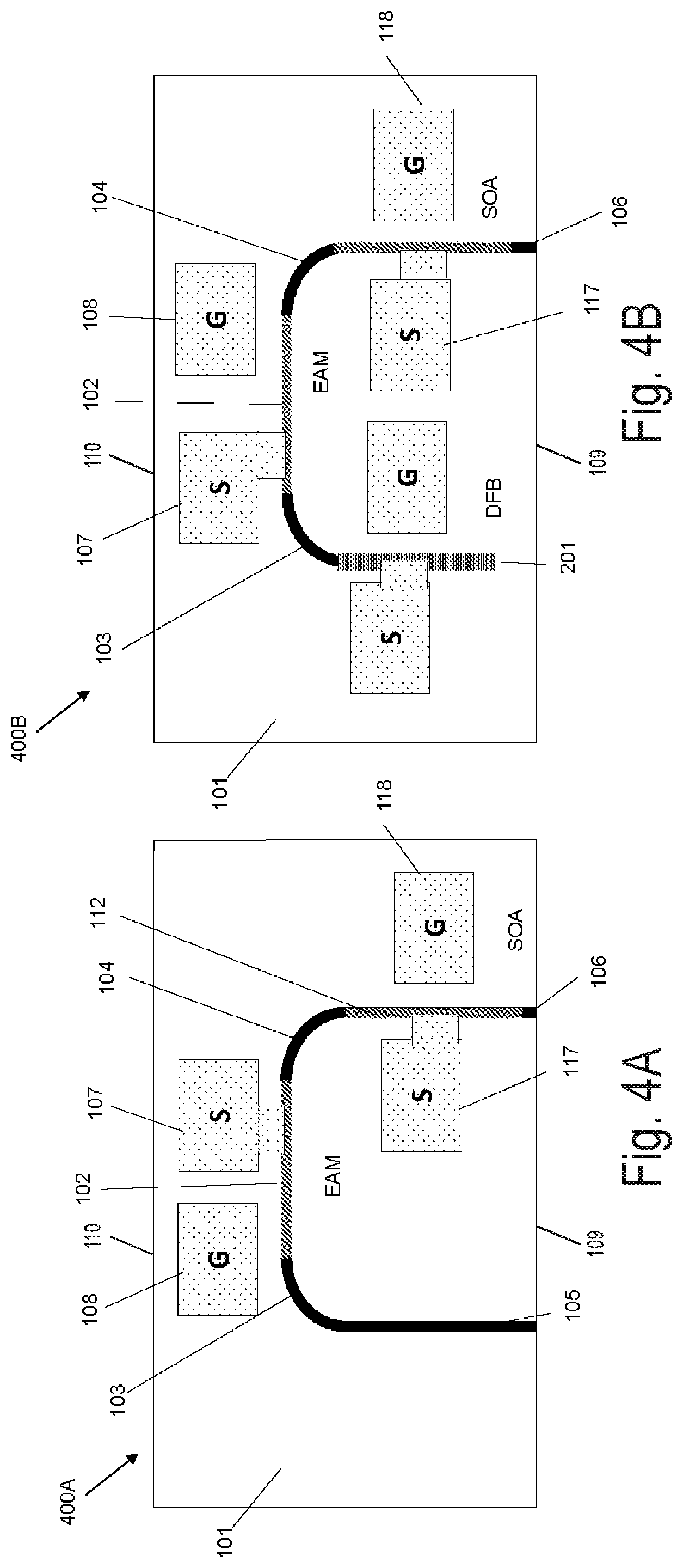 Patent US12099267 Figure 5 – Optoelectronic device and array thereof