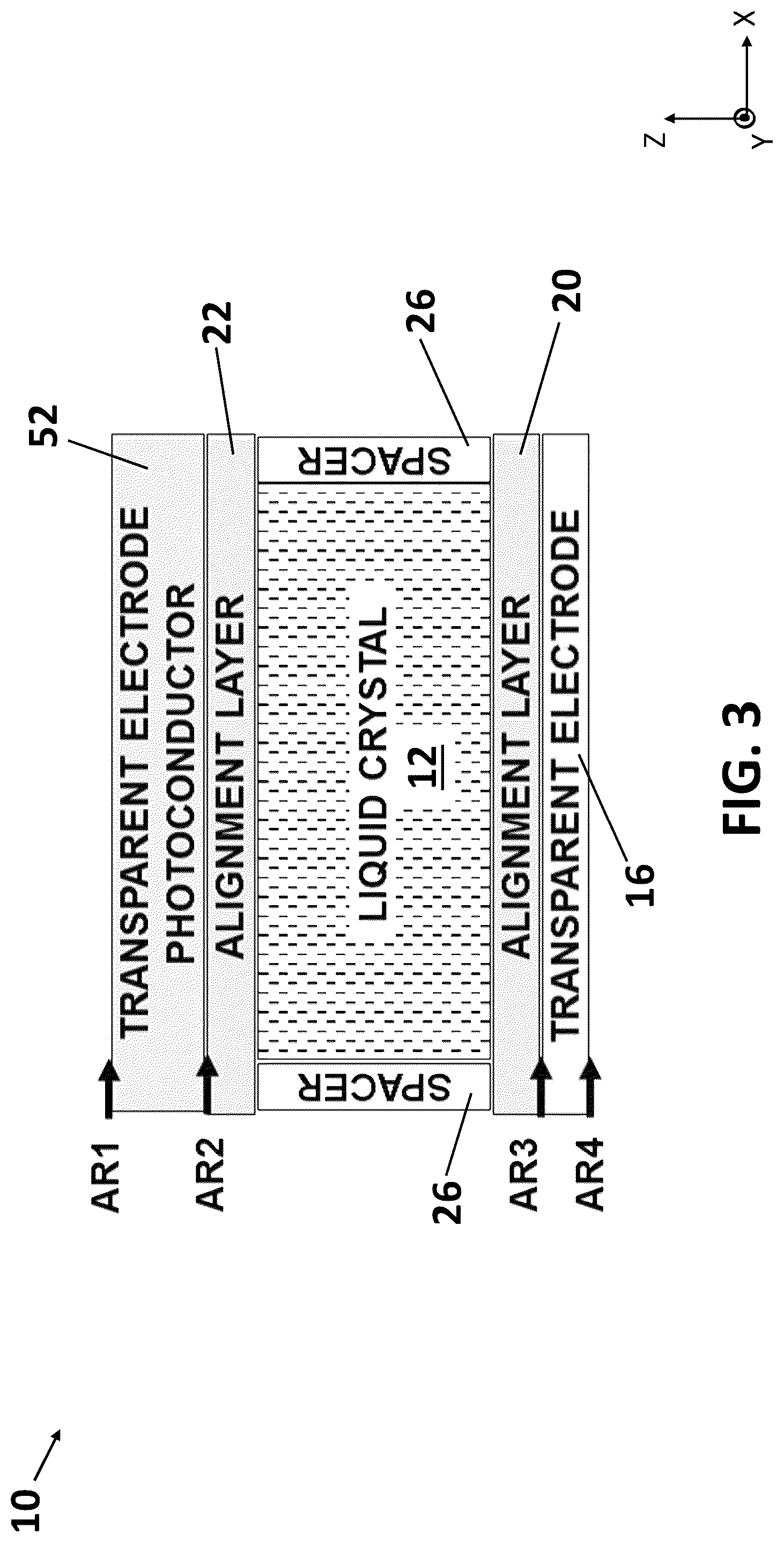 Patent US12099269 Figure 3 – Optically addressable light valves for high power operation